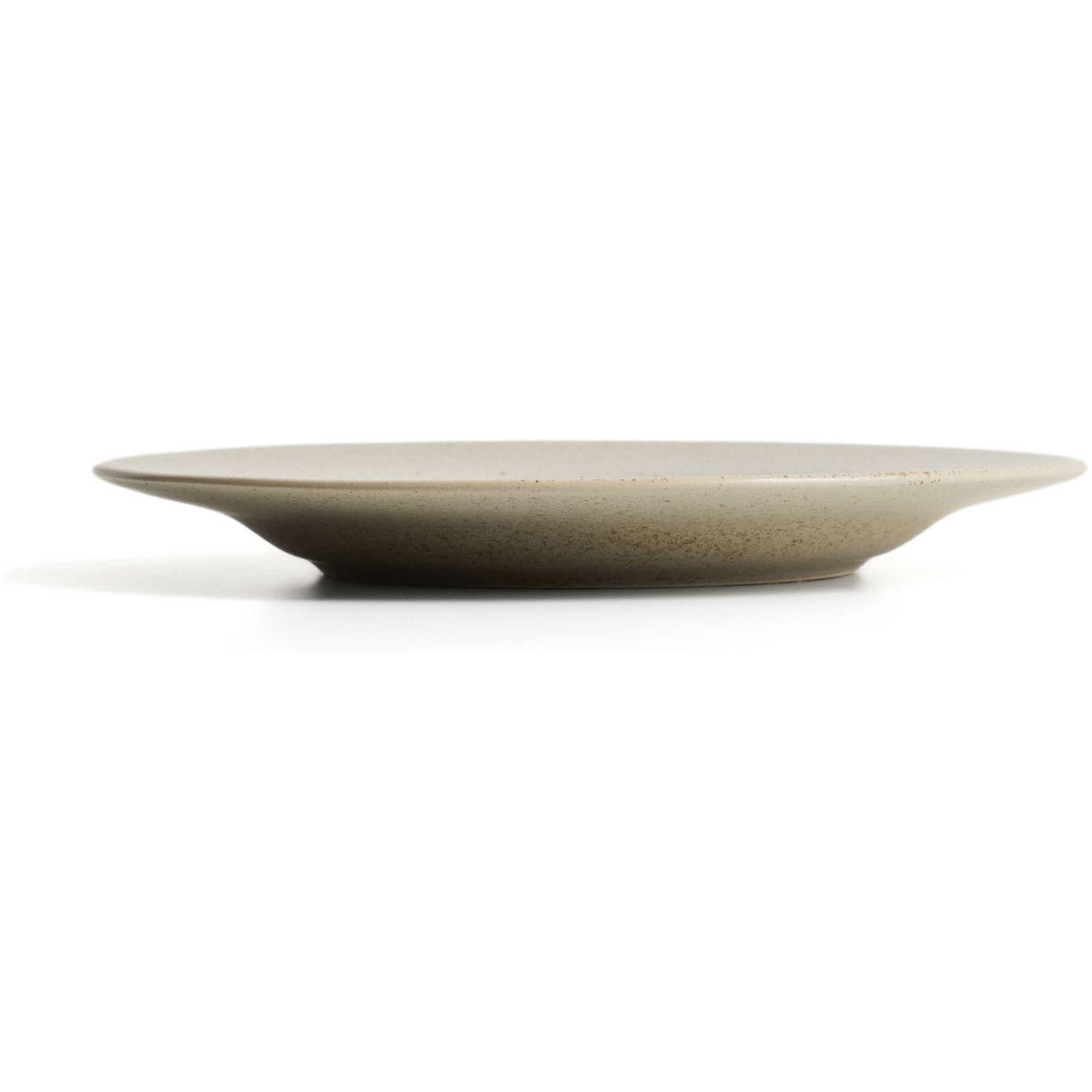 Dessertteller Sarel aus Keramik in Beige