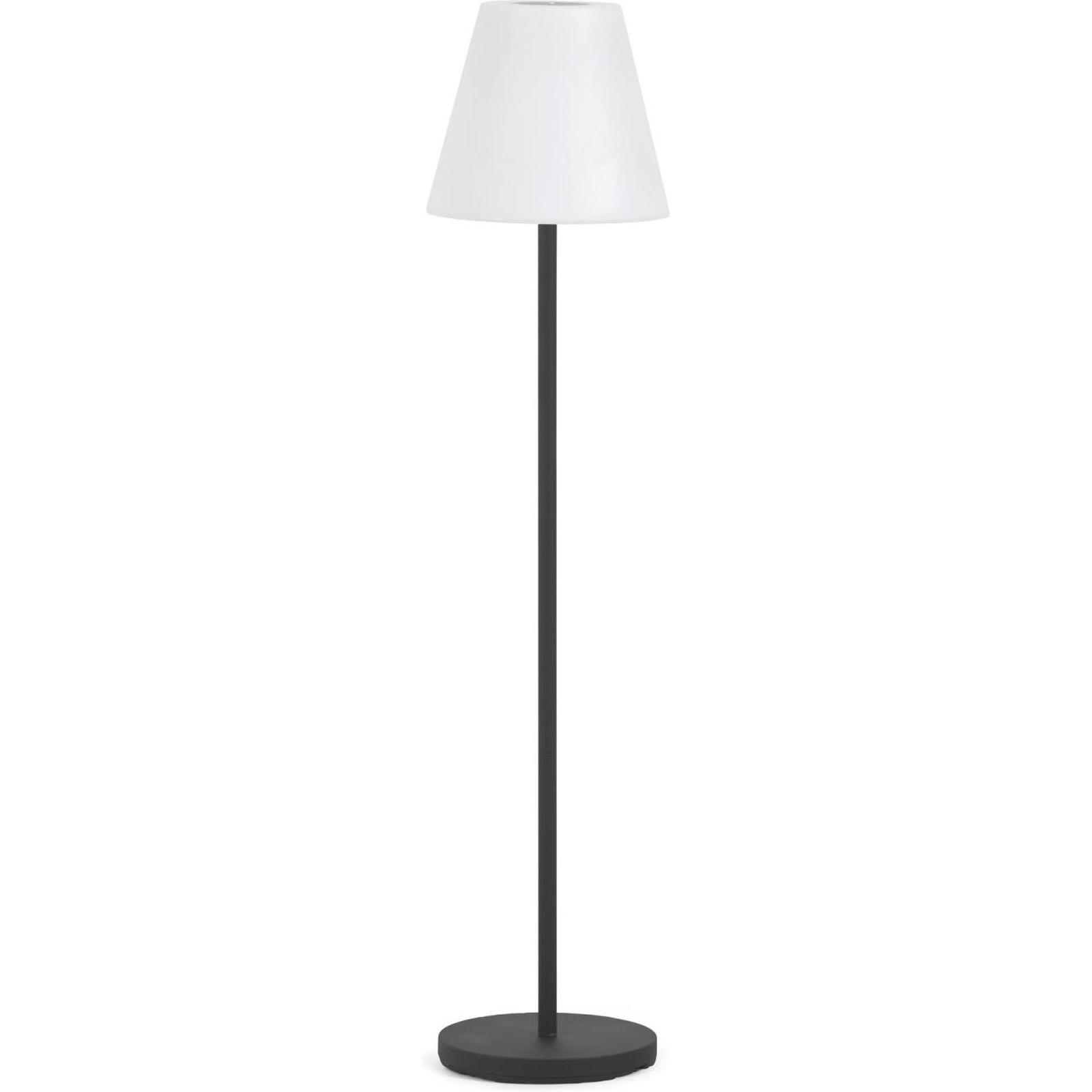 Garten Stehlampe Amy LED weiss-schwarz