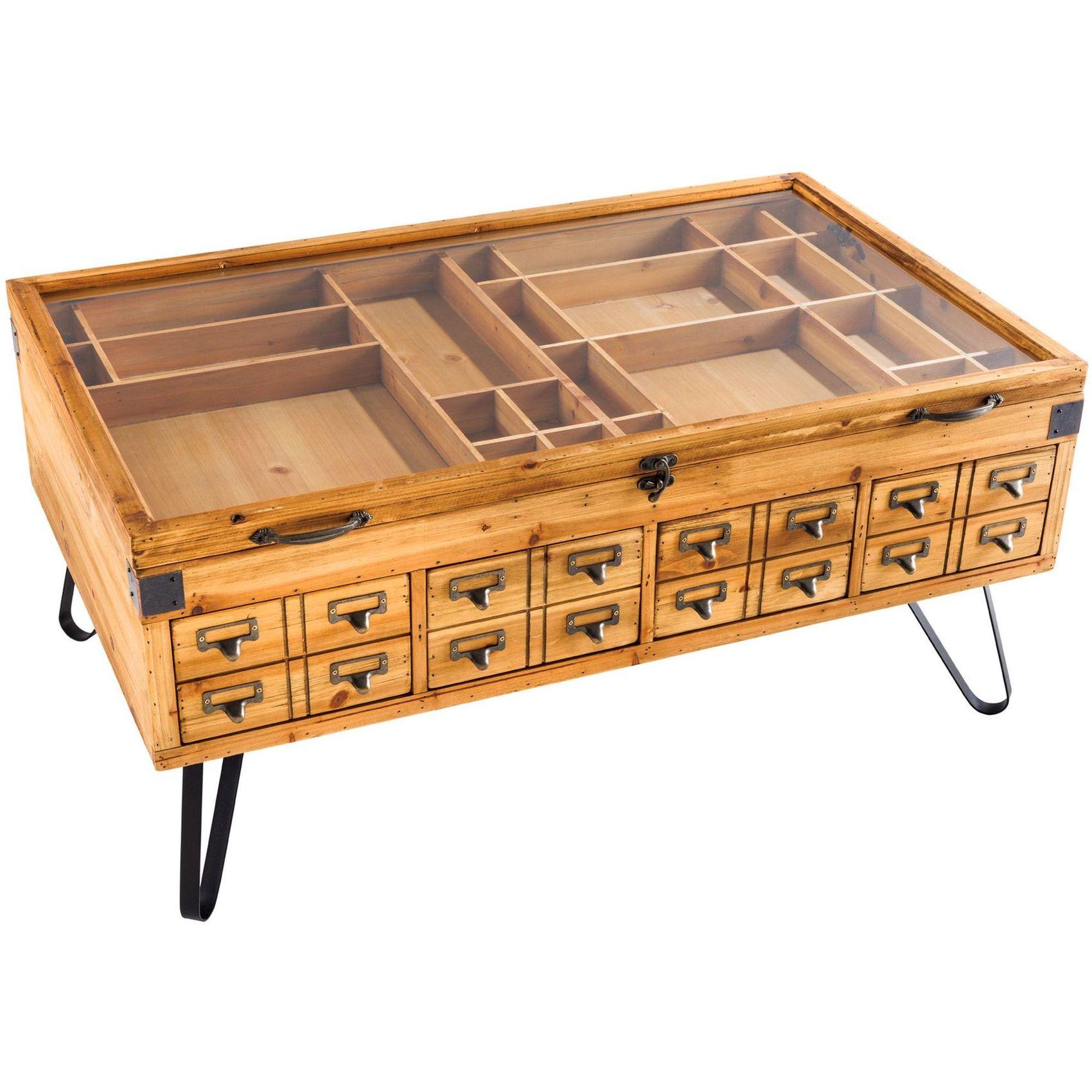 Couchtisch Collector I Tannenholz natur 100x60