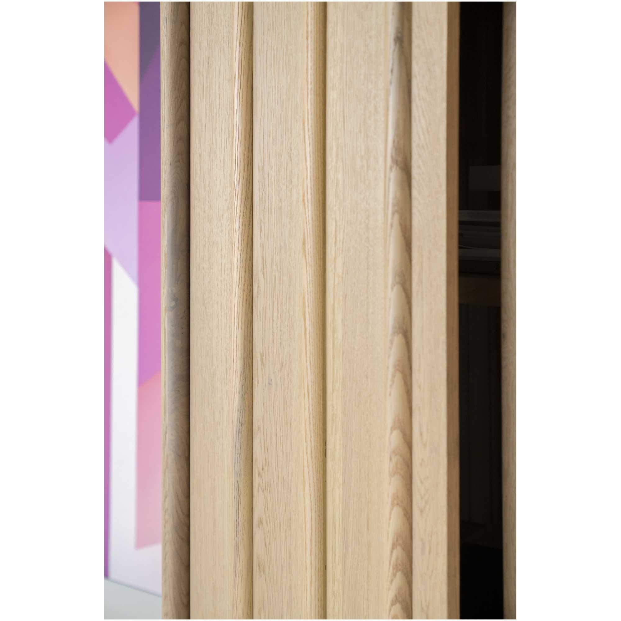 Holzschrank Paul Eichenholz natur 102x210