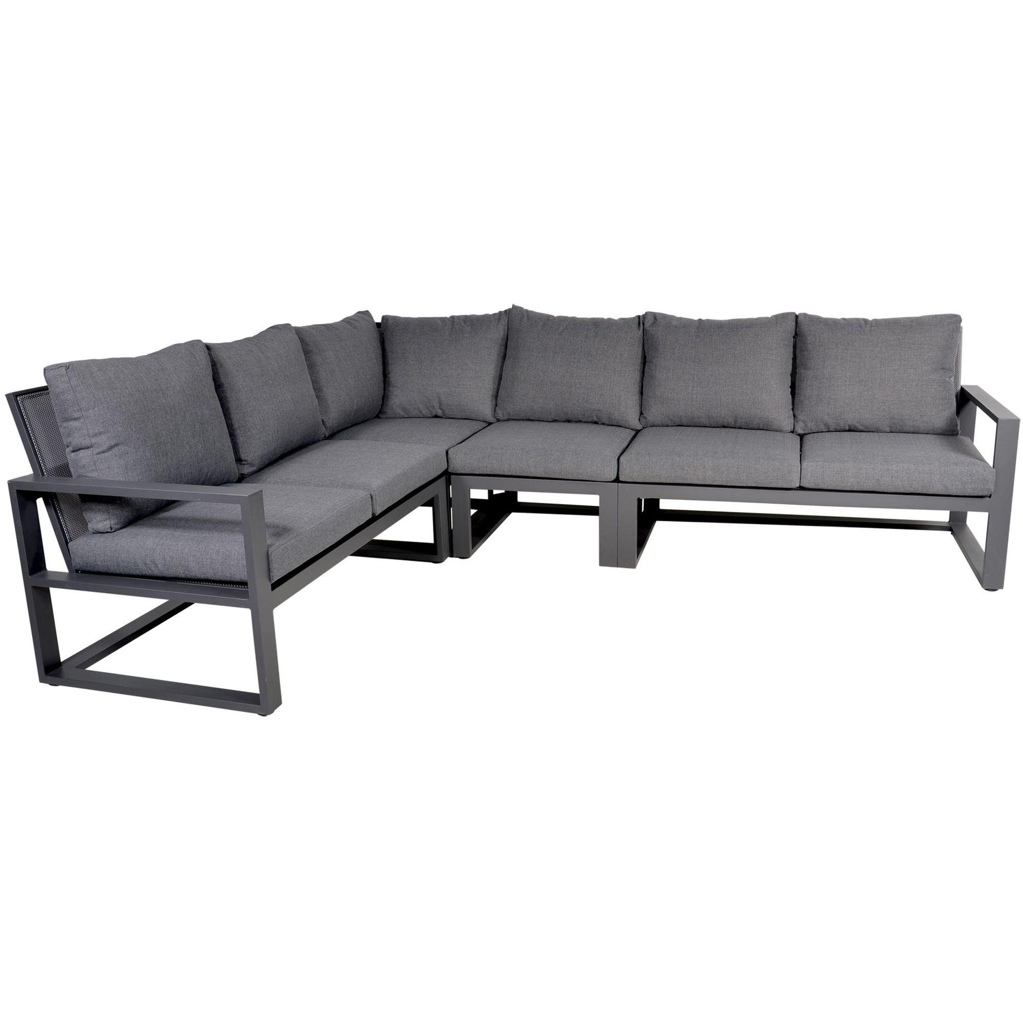 Garten Ecklounge Cello Aluminium anthrazit 217x282