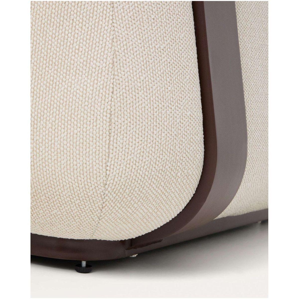 Gartensofa 3-Sitzer Tamaris Aluminium in Braun 217
