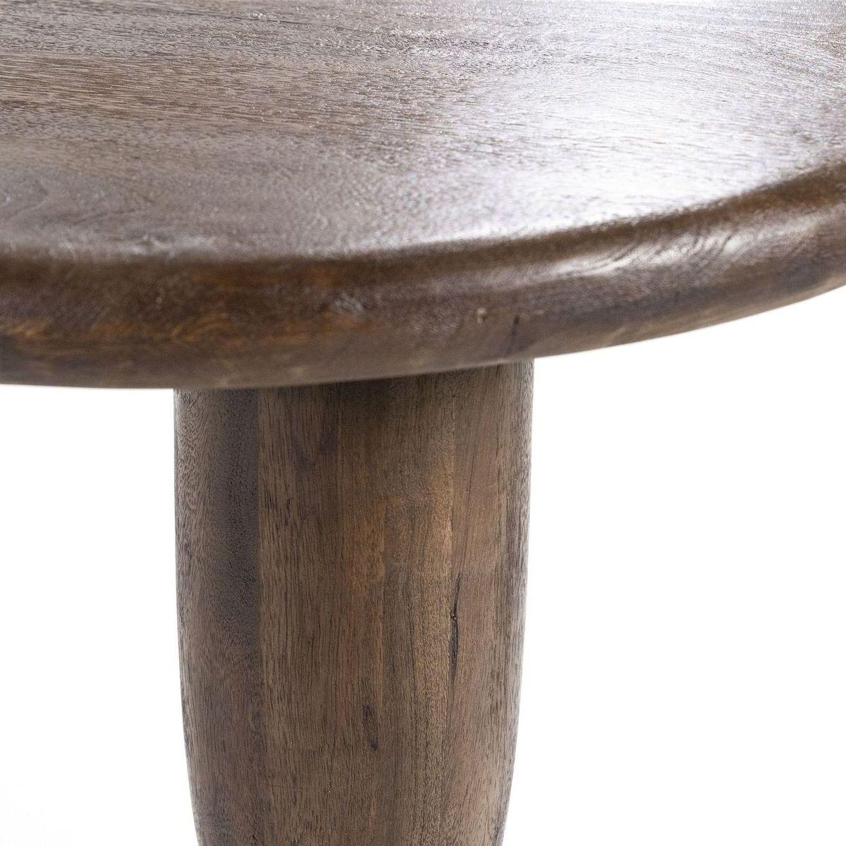 Esstisch Massivholz Organisch Mangoholz braun - Grösse: 200x115
