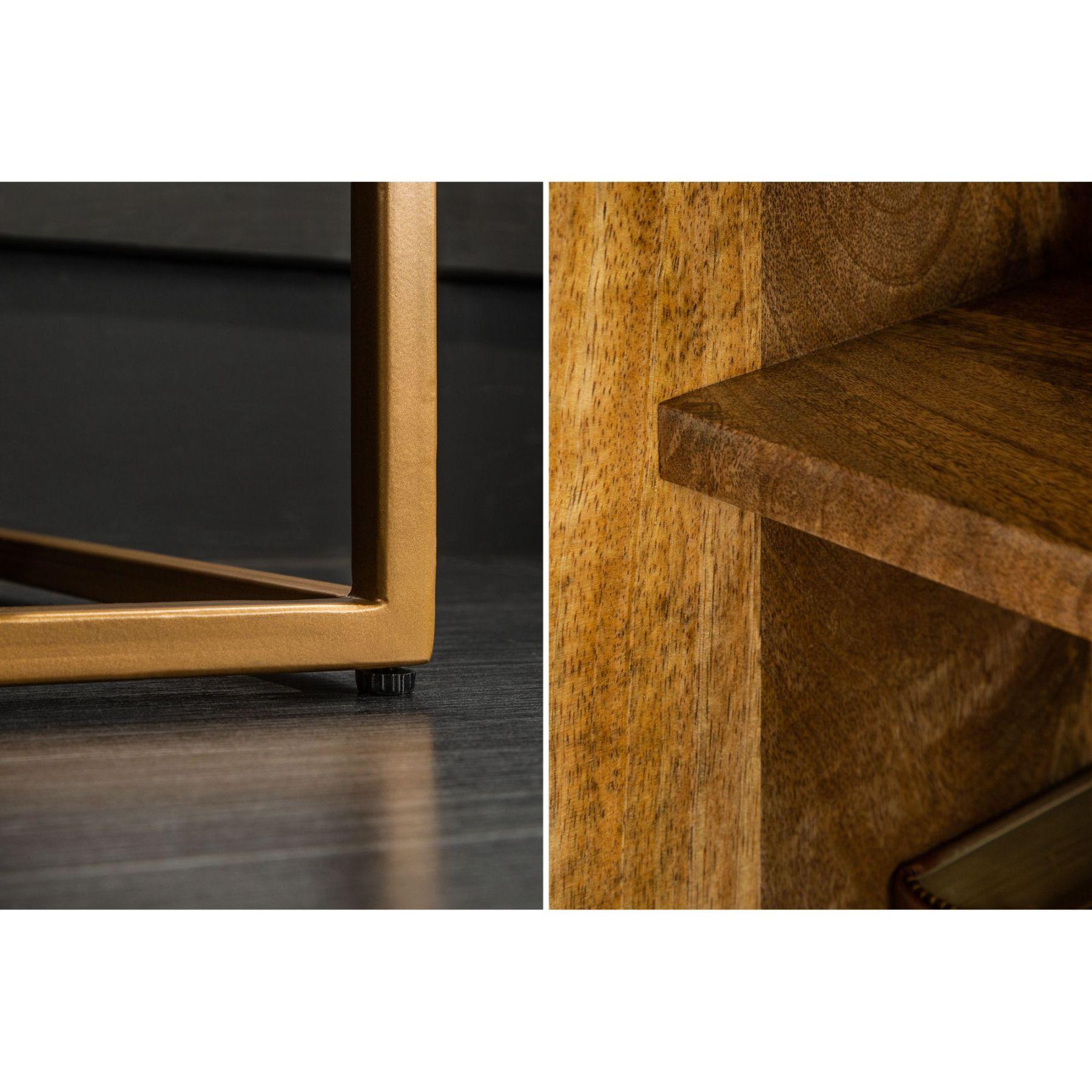 Highboard Dark Wood 100cm Mango Achat