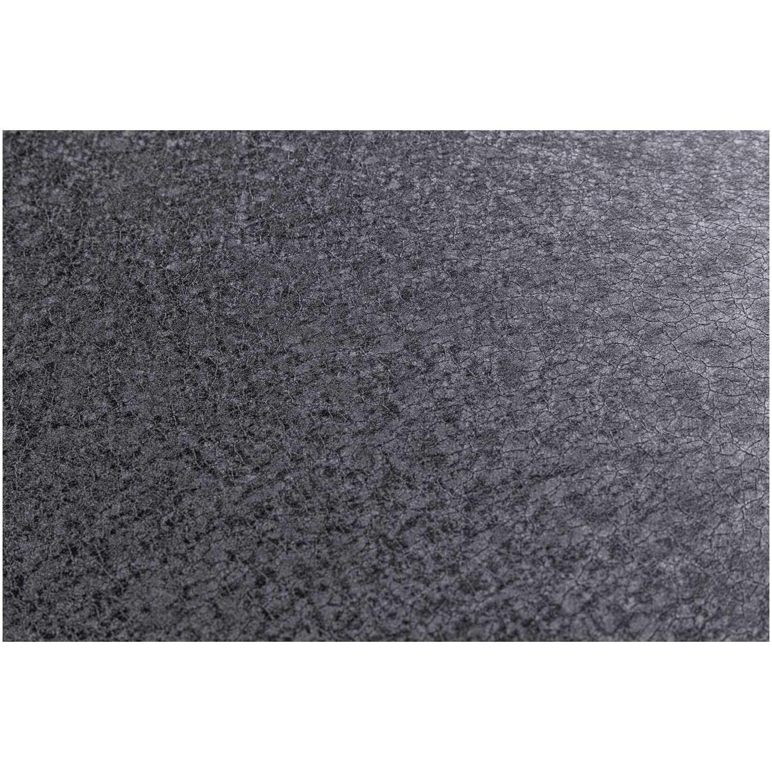 Beistelltisch Abstrakt Eisen schwarz Mangoholz natur 40x40