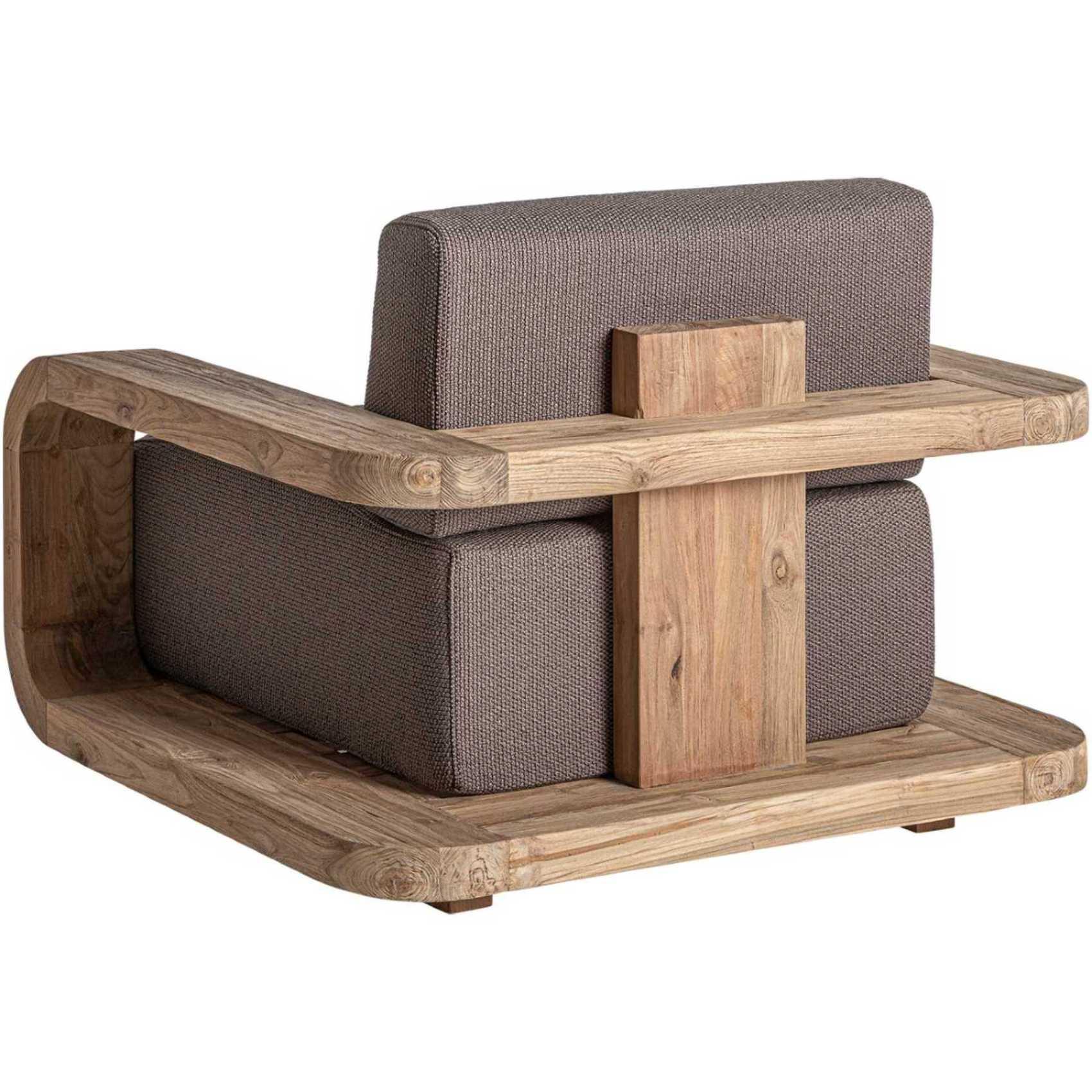 Gartensessel Corba recyceltes Teakholz