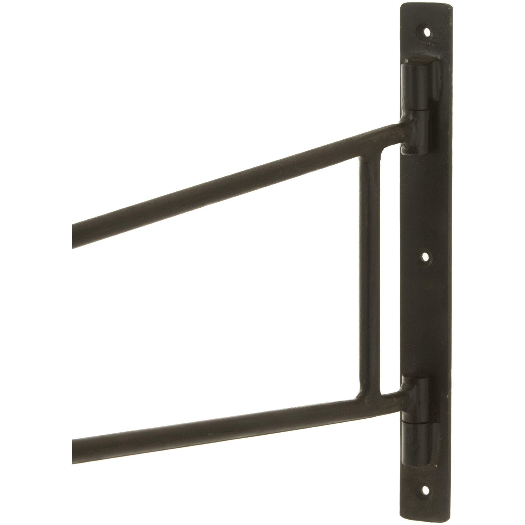 Wandtisch drehbar Mangoholz Metall