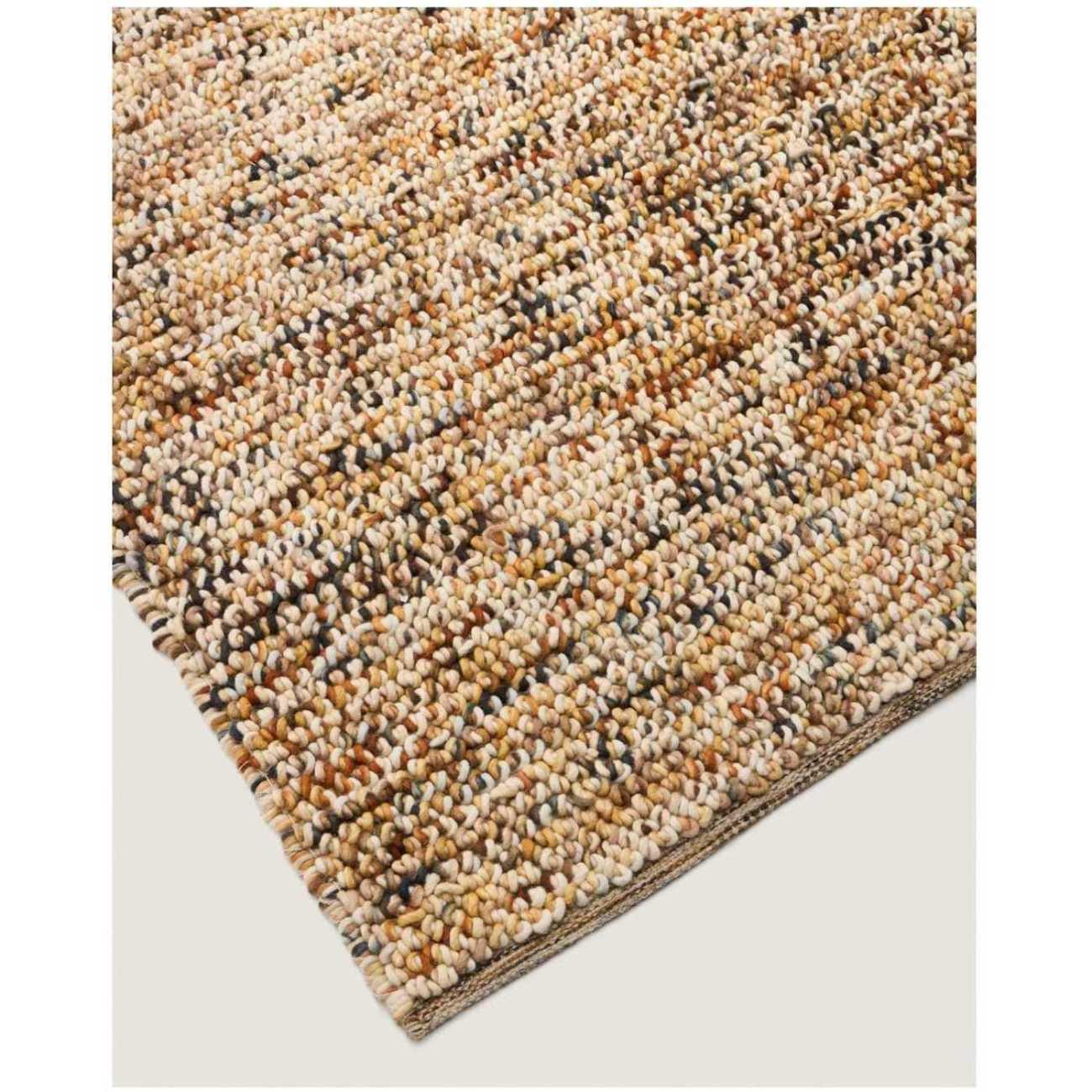 Bouclé-Wollteppich Elanis mehrfarbig 200x300