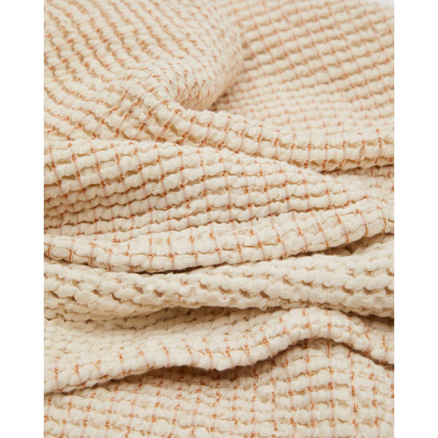 Senara Bettdecke aus Baumwolle beige für 90/135 cm Bett