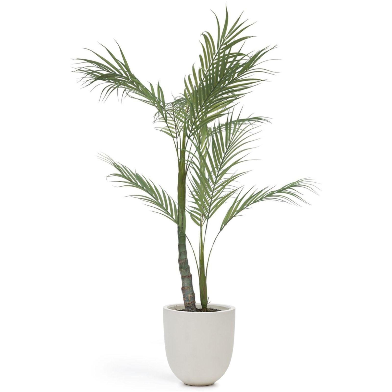 Palmera Kunstpflanze mit Topf schwarz 70 cm