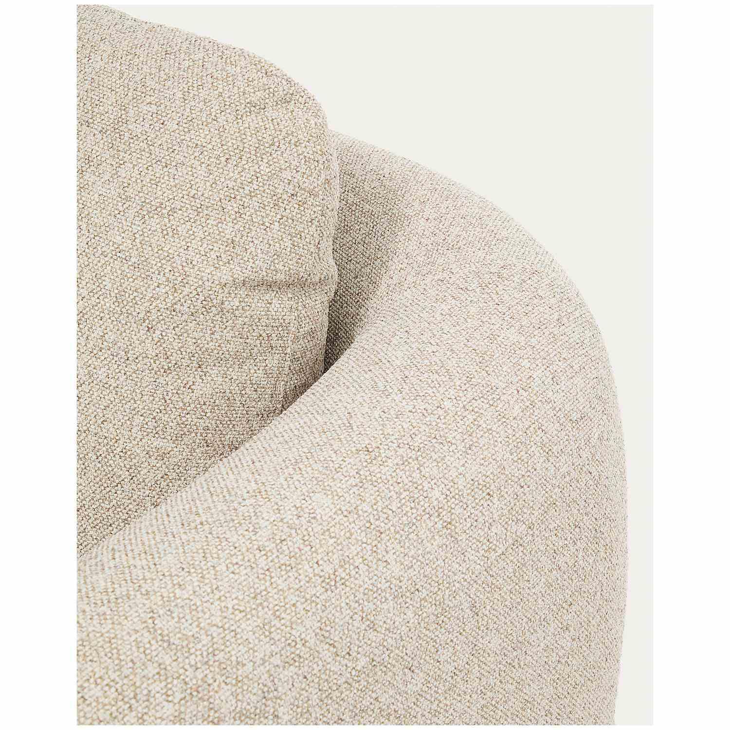 3-Sitzer Sofa Vera mit Chaiselongue links in Beige 232x176 FSC Mix Credit