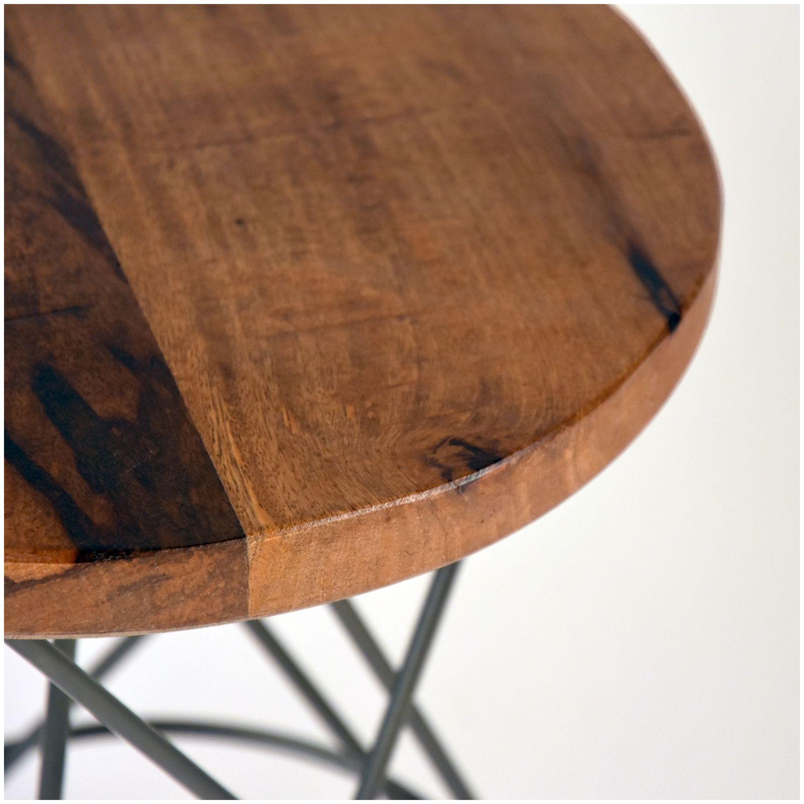 Hocker Gabriel Mango Metall 35x35