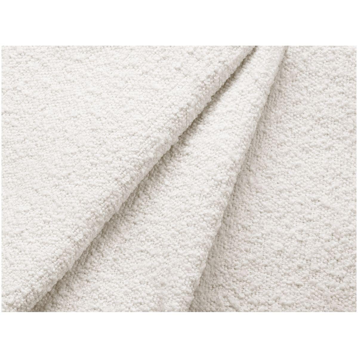 Chaise Longue Lupine - Ausrichtung: links - Bezug: Boucle (Baloo), White