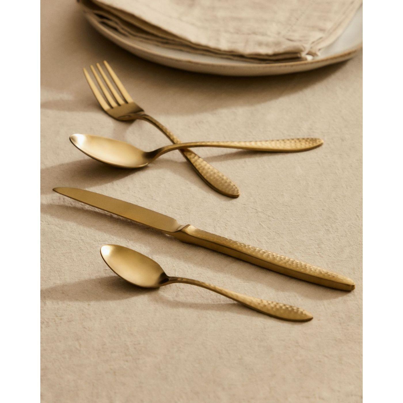Besteckset Yarine gold (16-teilig)