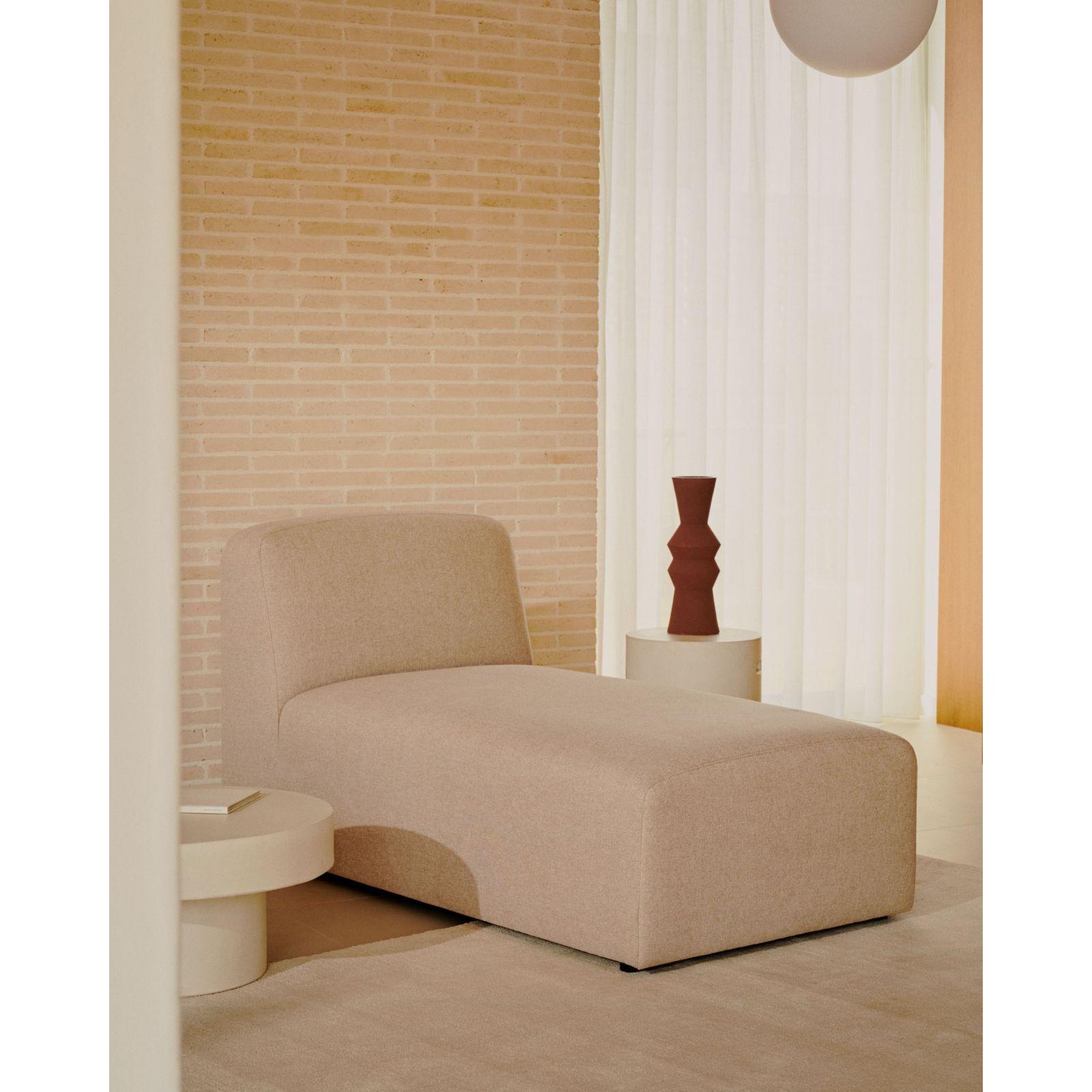 Neom Chaiselongue-Modul in Beige 152 x 75 cm