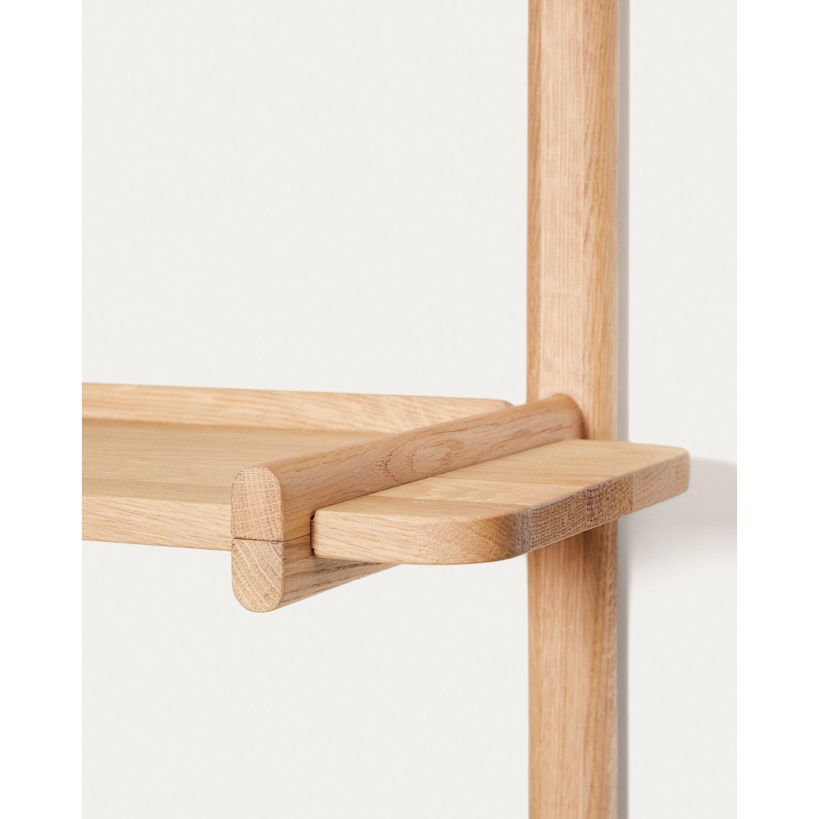 Wandregal 110 Modular Sitra Eichenholz massiv natur 6er