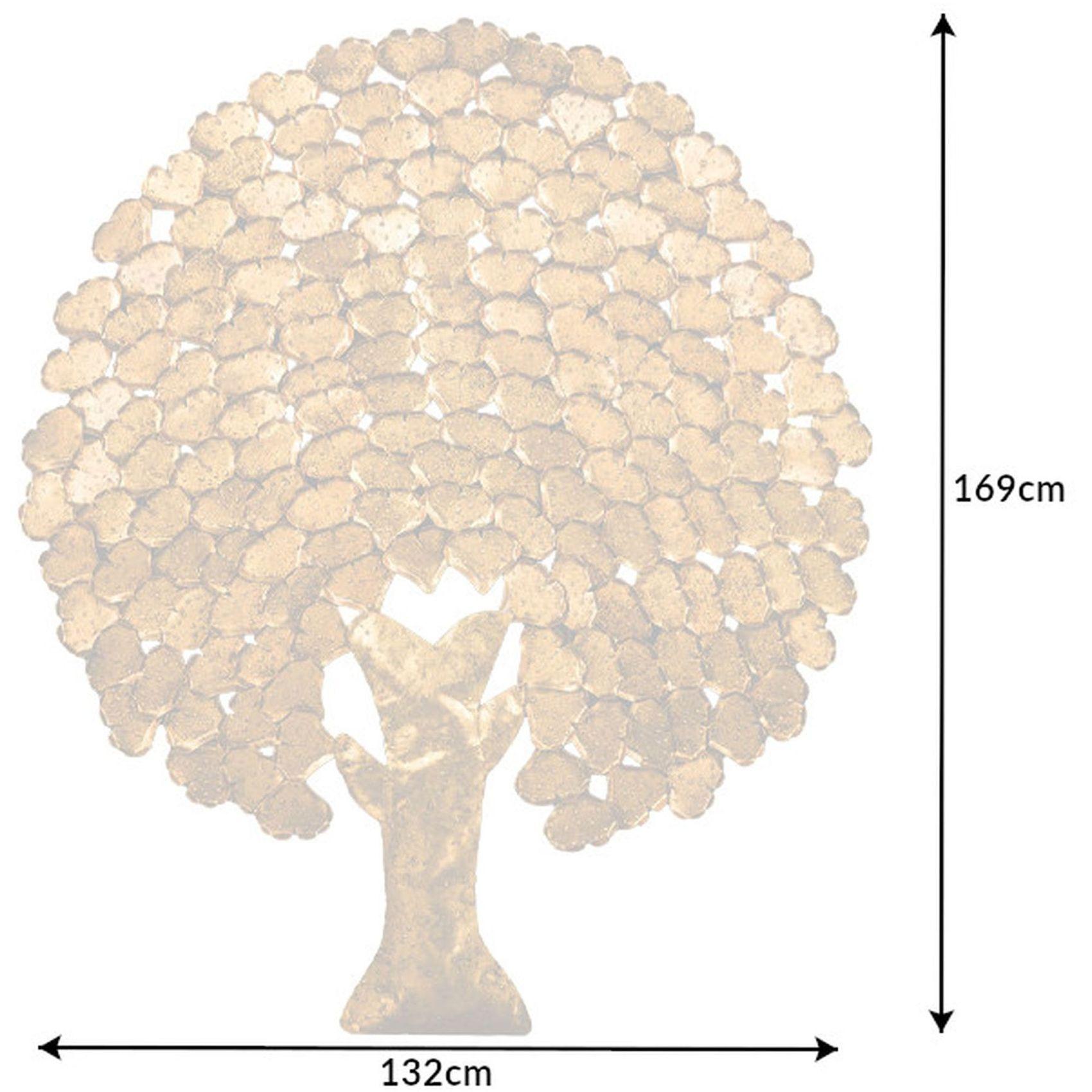 Wanddekoration Baum Life gold 170