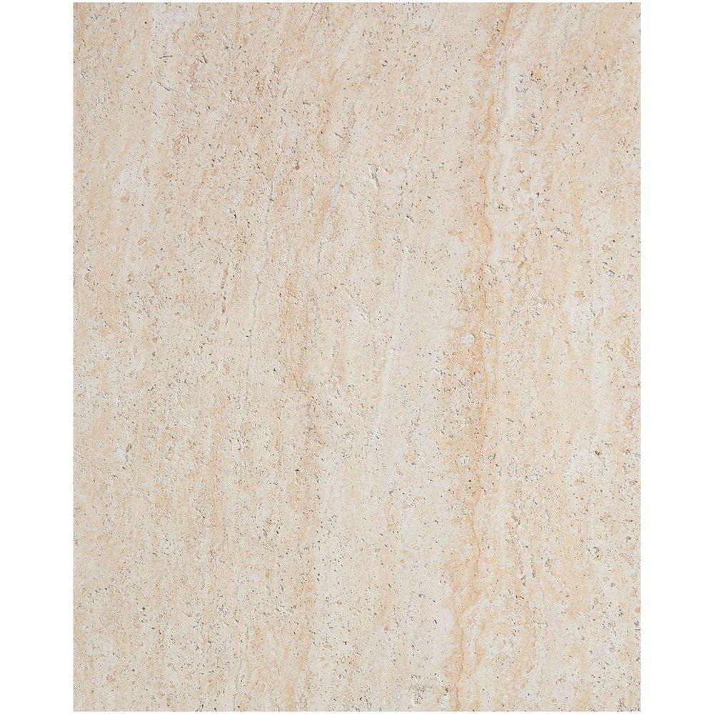 Esstisch rund Drasi Zement in Travertinoptik 122x122