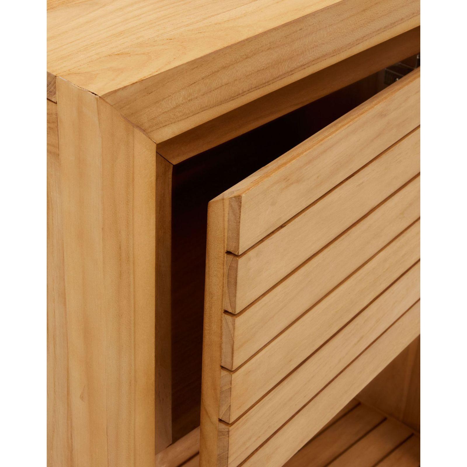 Badezimmermöbel  Saula massives Teakholz natur 60x45