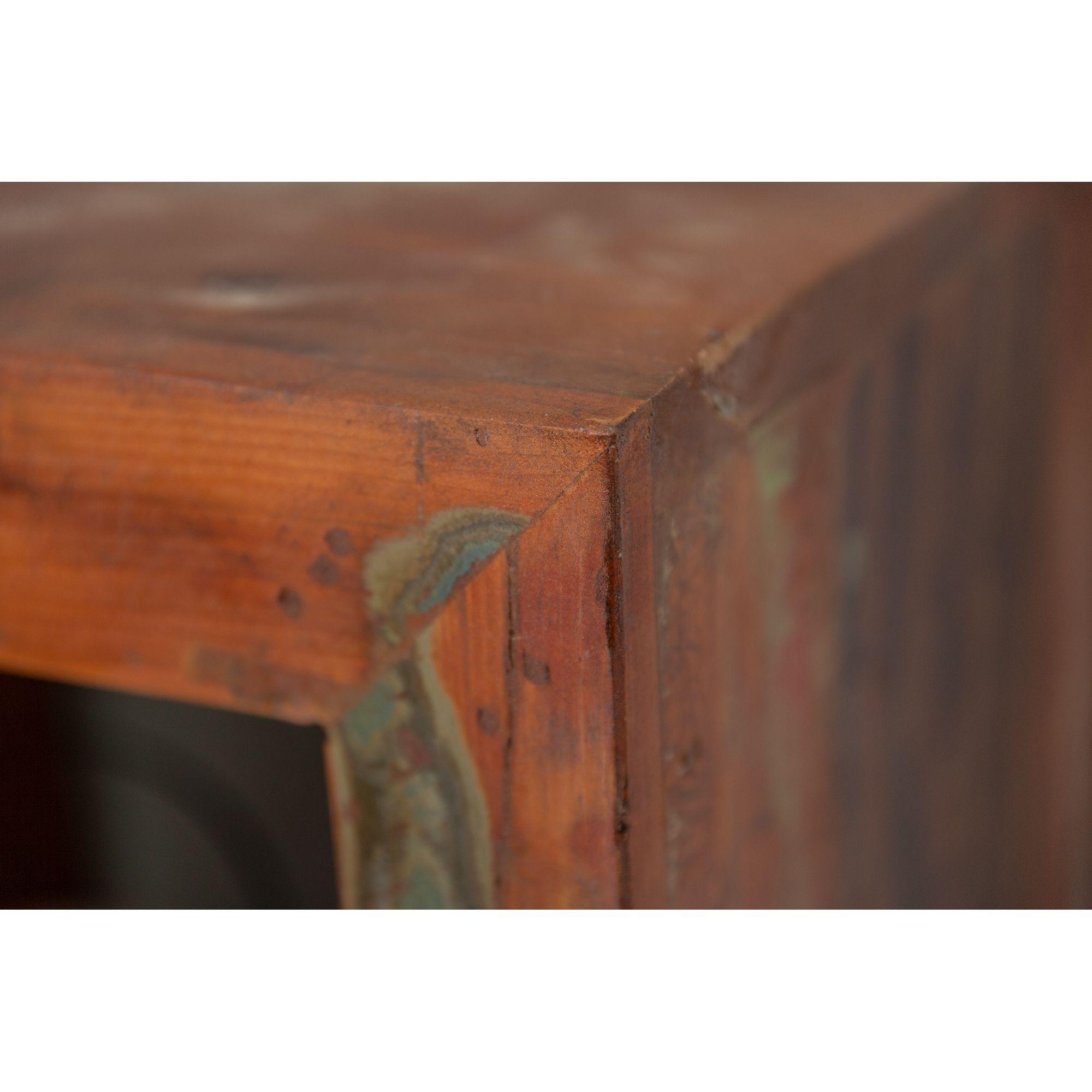 Beistelltisch Holzhocker Mumbai Recyclingholz