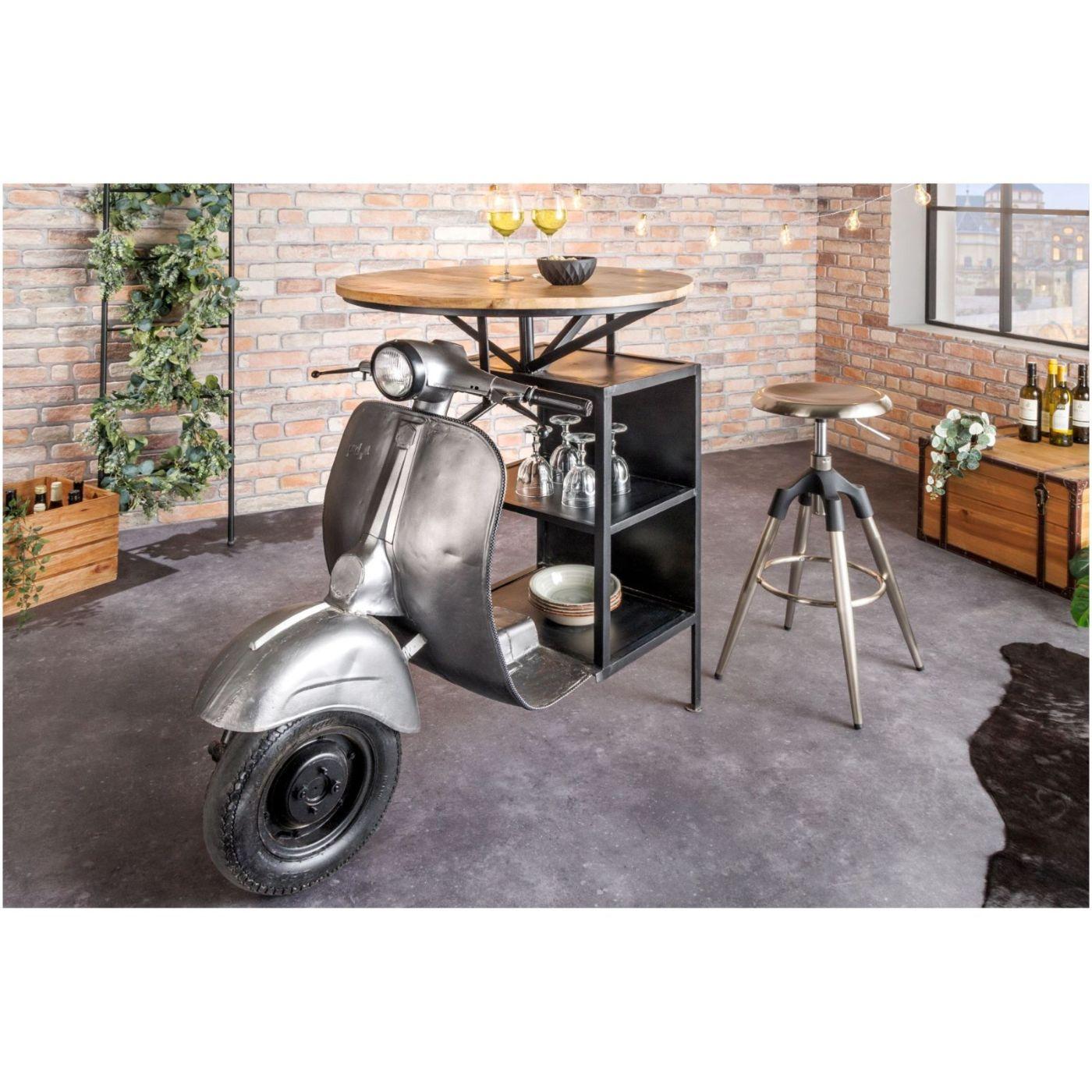Bartisch Original Roller UNIKAT 115cm Upcycling