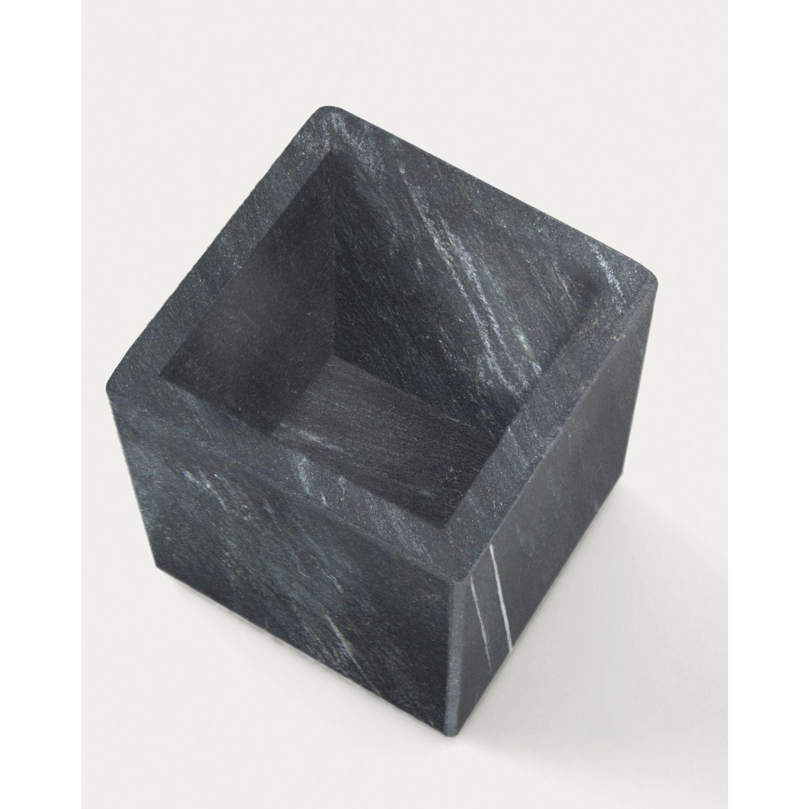 Aixa Zahnbürstenhalter schwarzer Marmor