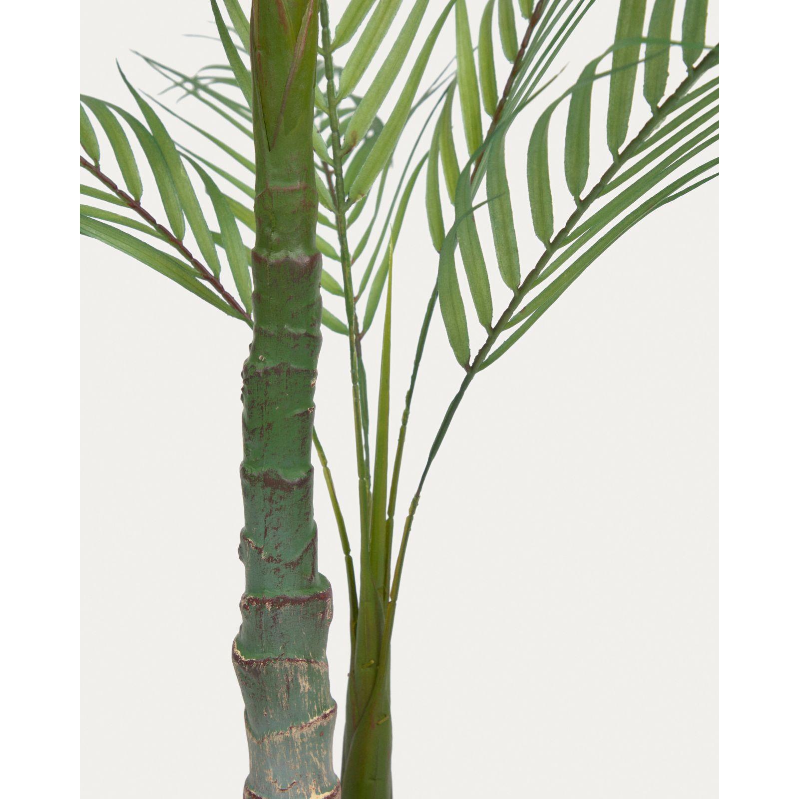 Palmera Kunstpflanze mit Topf schwarz 70 cm