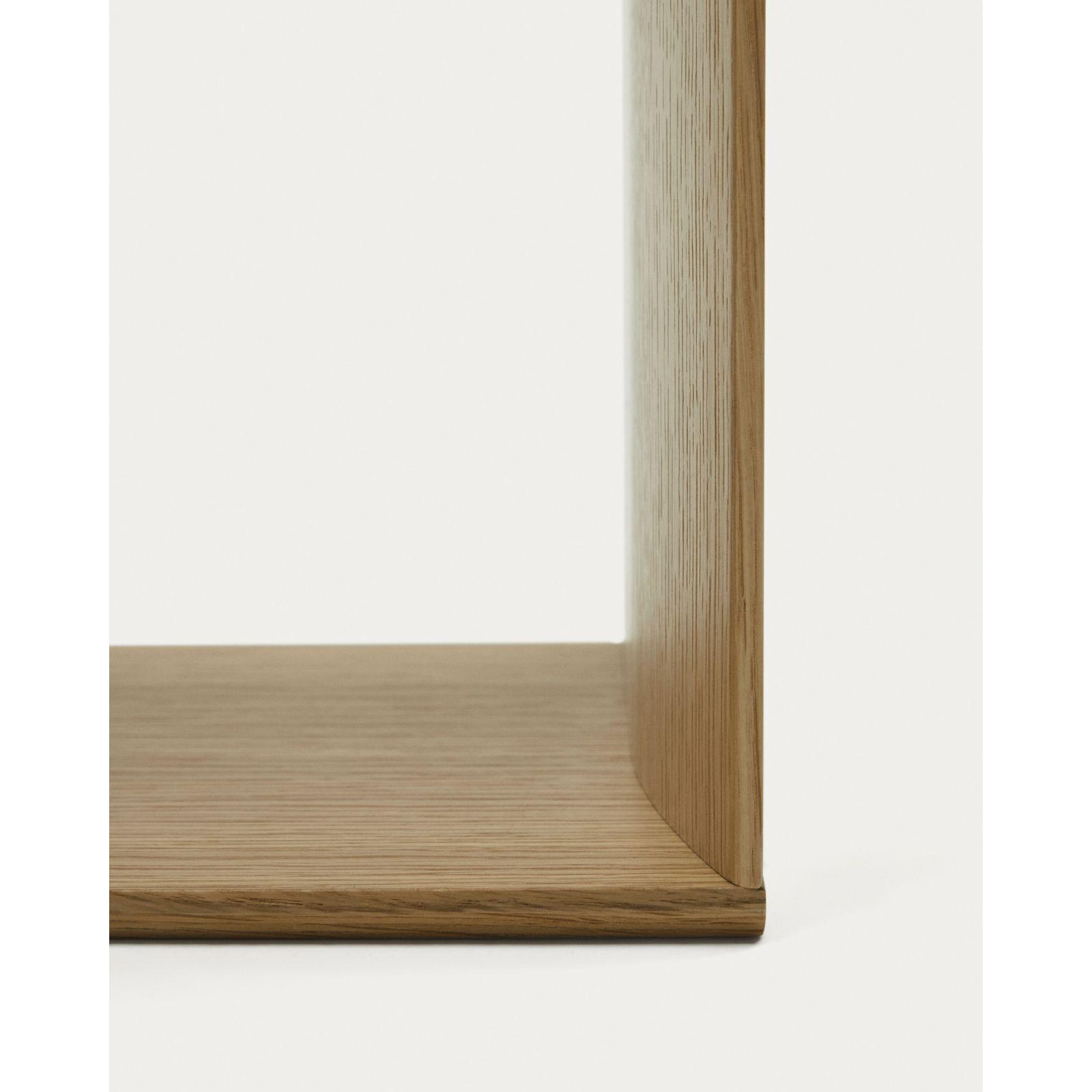 Litto grosses Regalmodul aus Eichenfurnier 101 x 38 cm