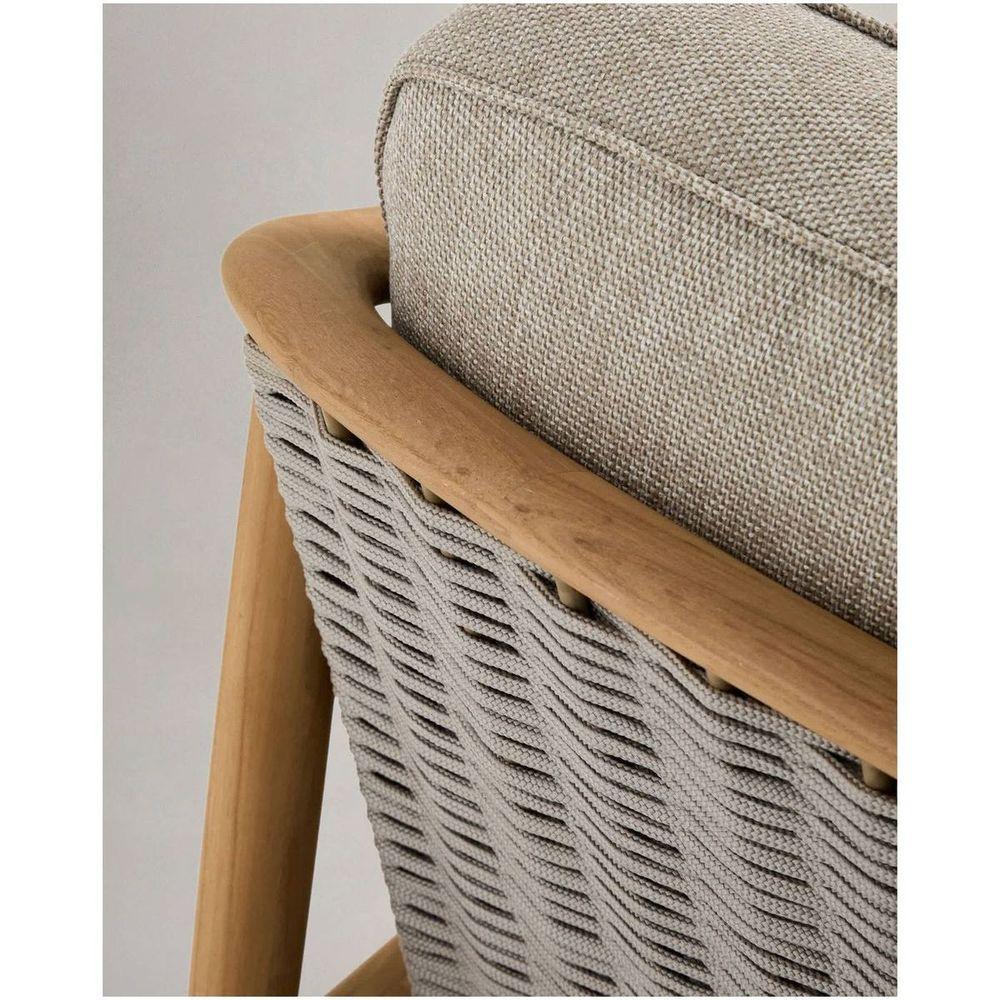 Gartensofa 3-Sitzer Outdoor Elunda Teakholz massiv 215 FSC 100%