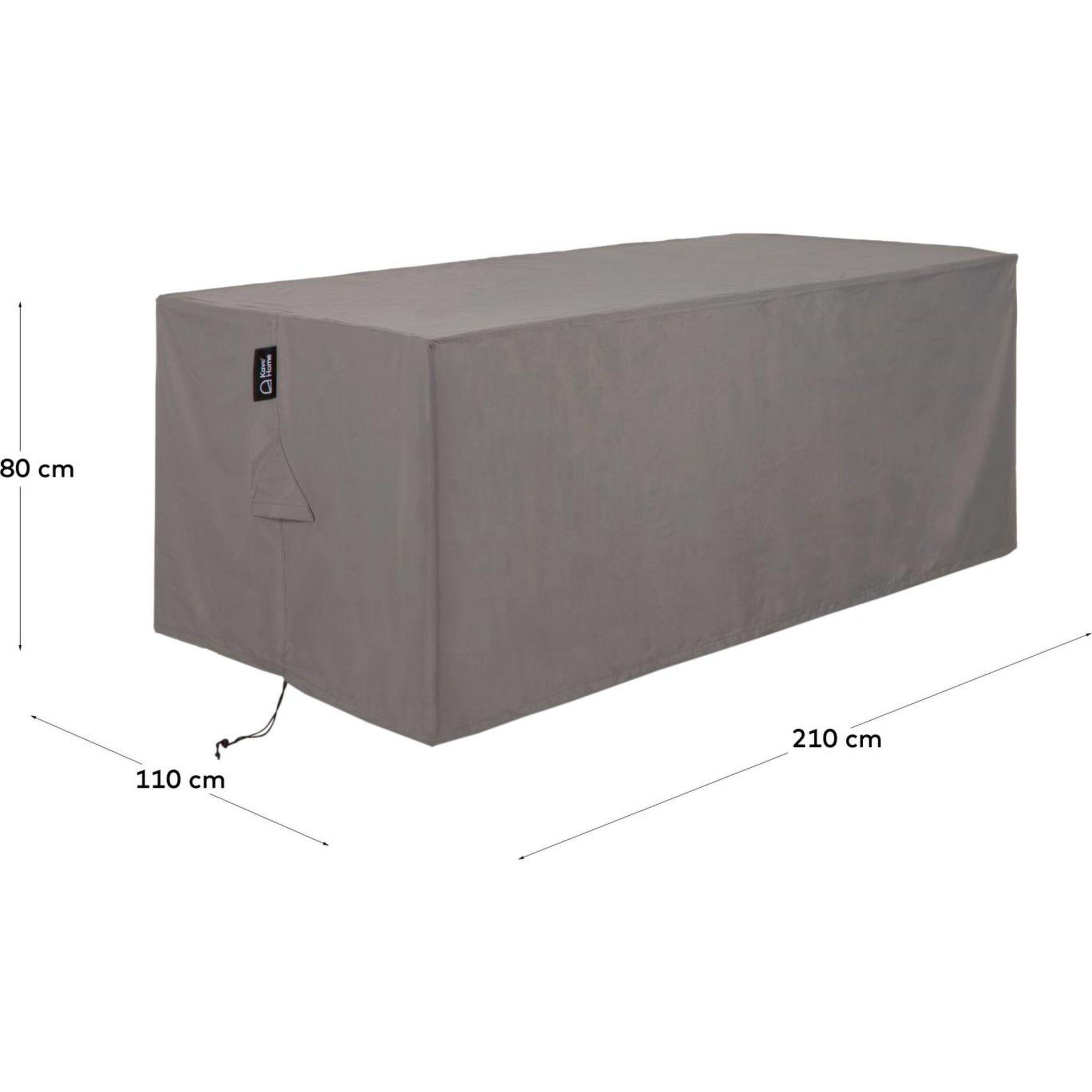 Iria Schutzhülle für grossen rechteckigen Outdoor-Tisch max. 210x110x80