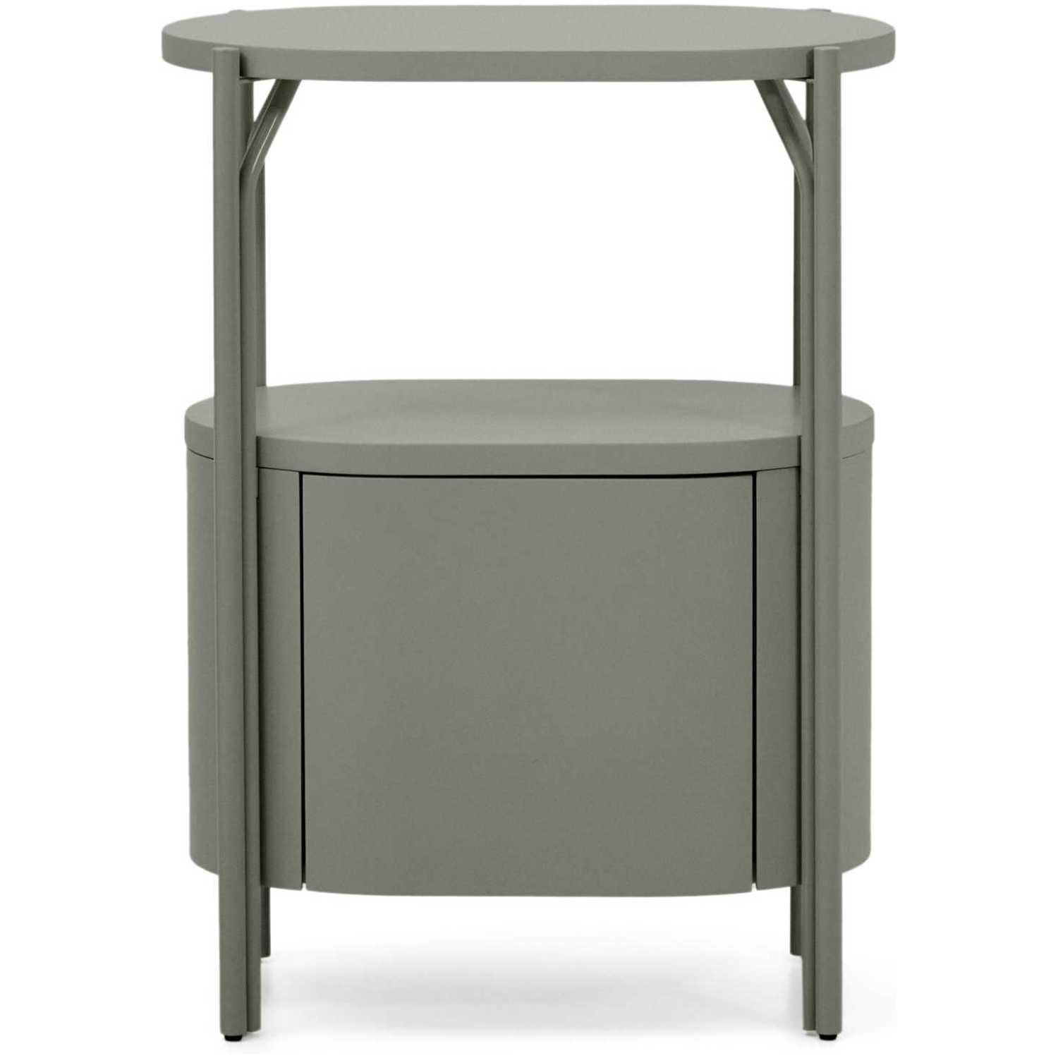 Badezimmermöbel Arely mit Stahlgestell und grün lackiertem MDF 60x40