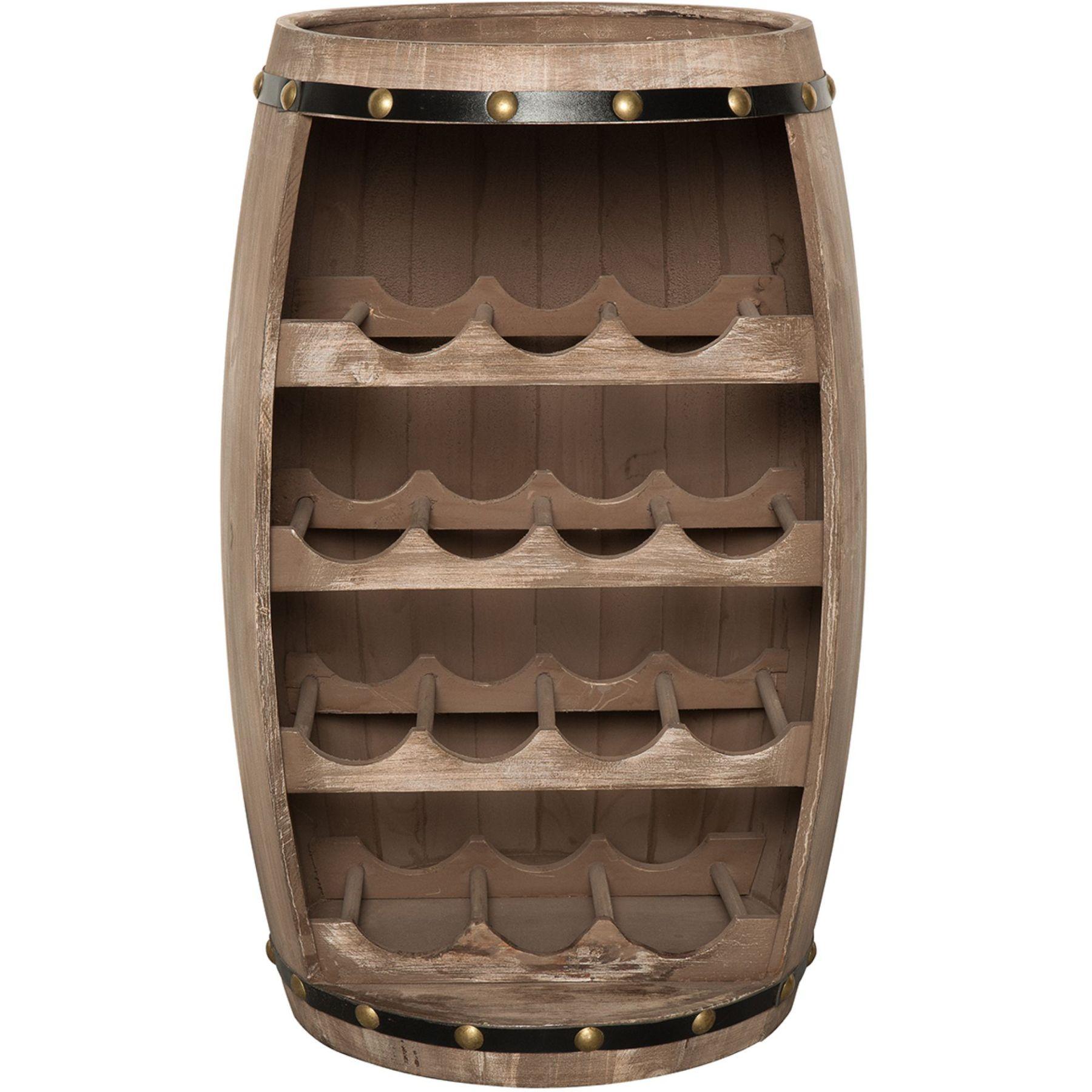 Weinfass Weinregal Winery 60cm natur