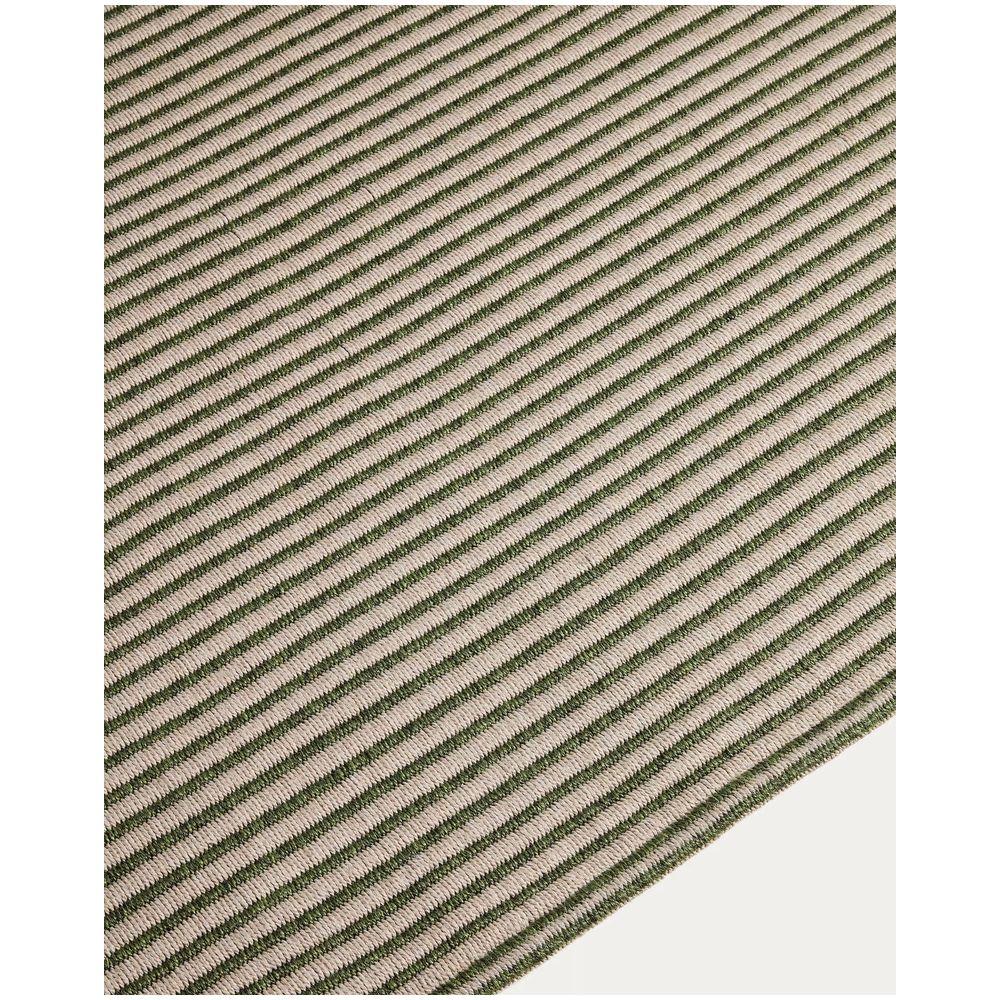 Teppich Ardelia aus Synthetikfasern grün-beige 160x230