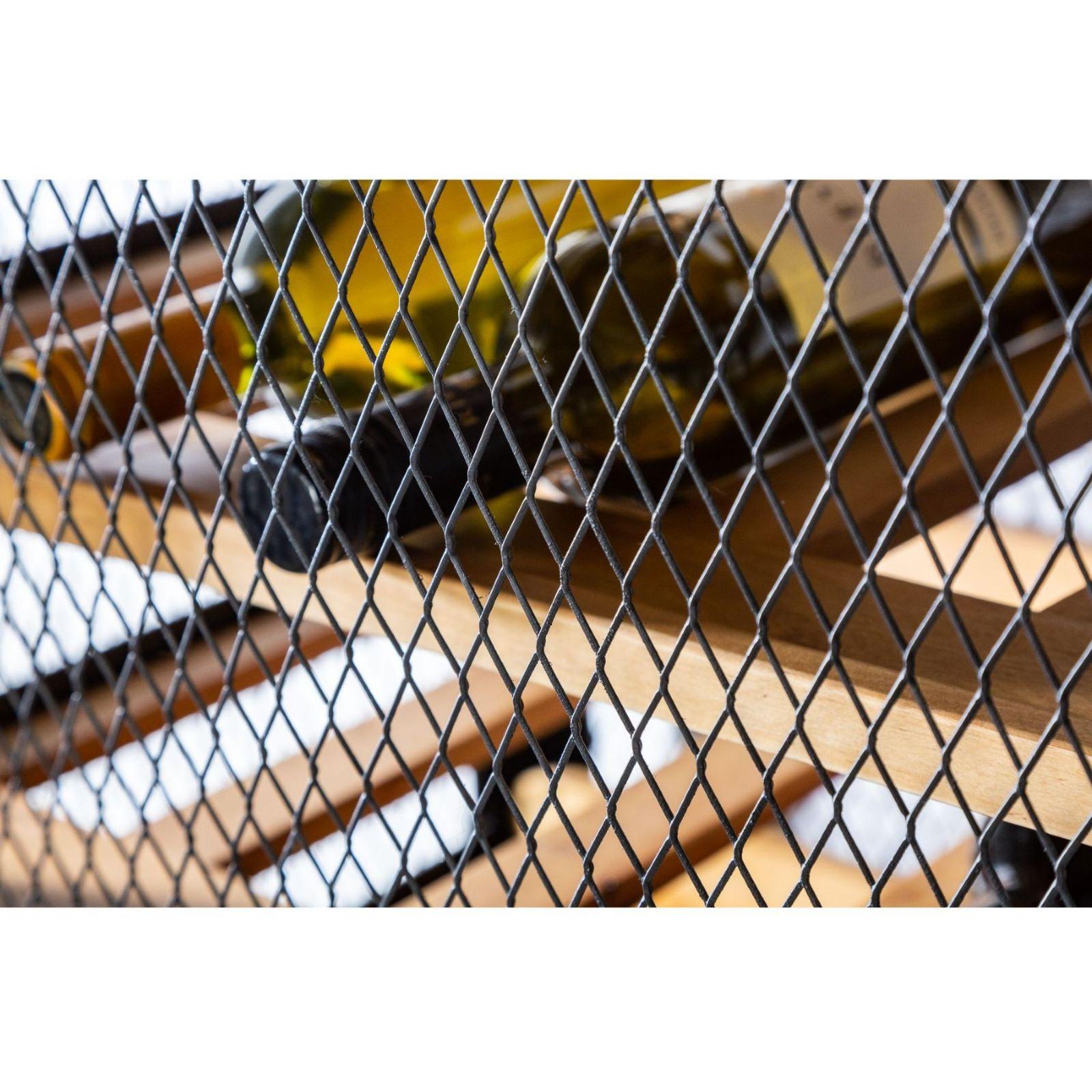 Weinschrank Winery 184cm Pinienholz natur