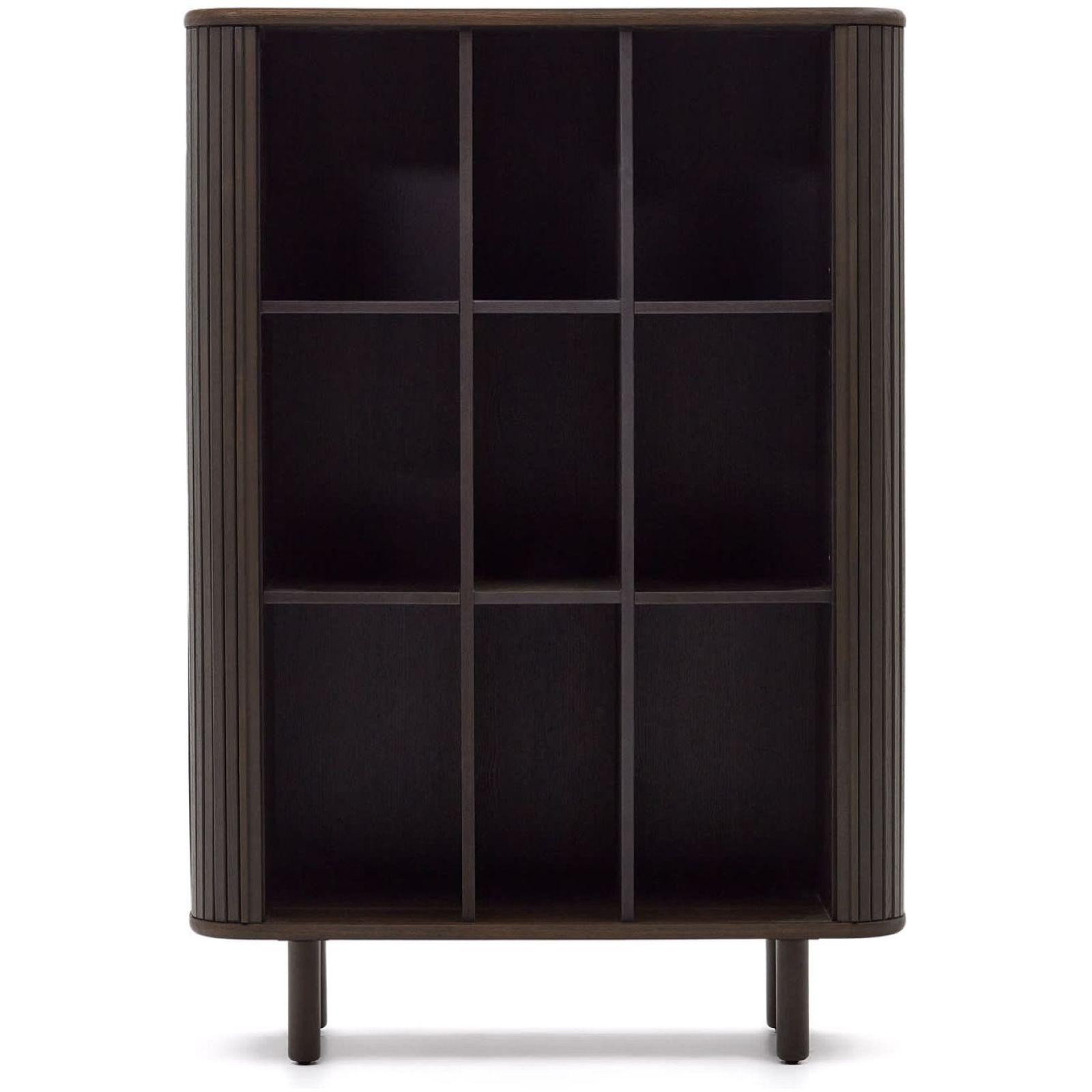Highboard Mailen 2 Türen Eschenfurnier dunkel 110x160