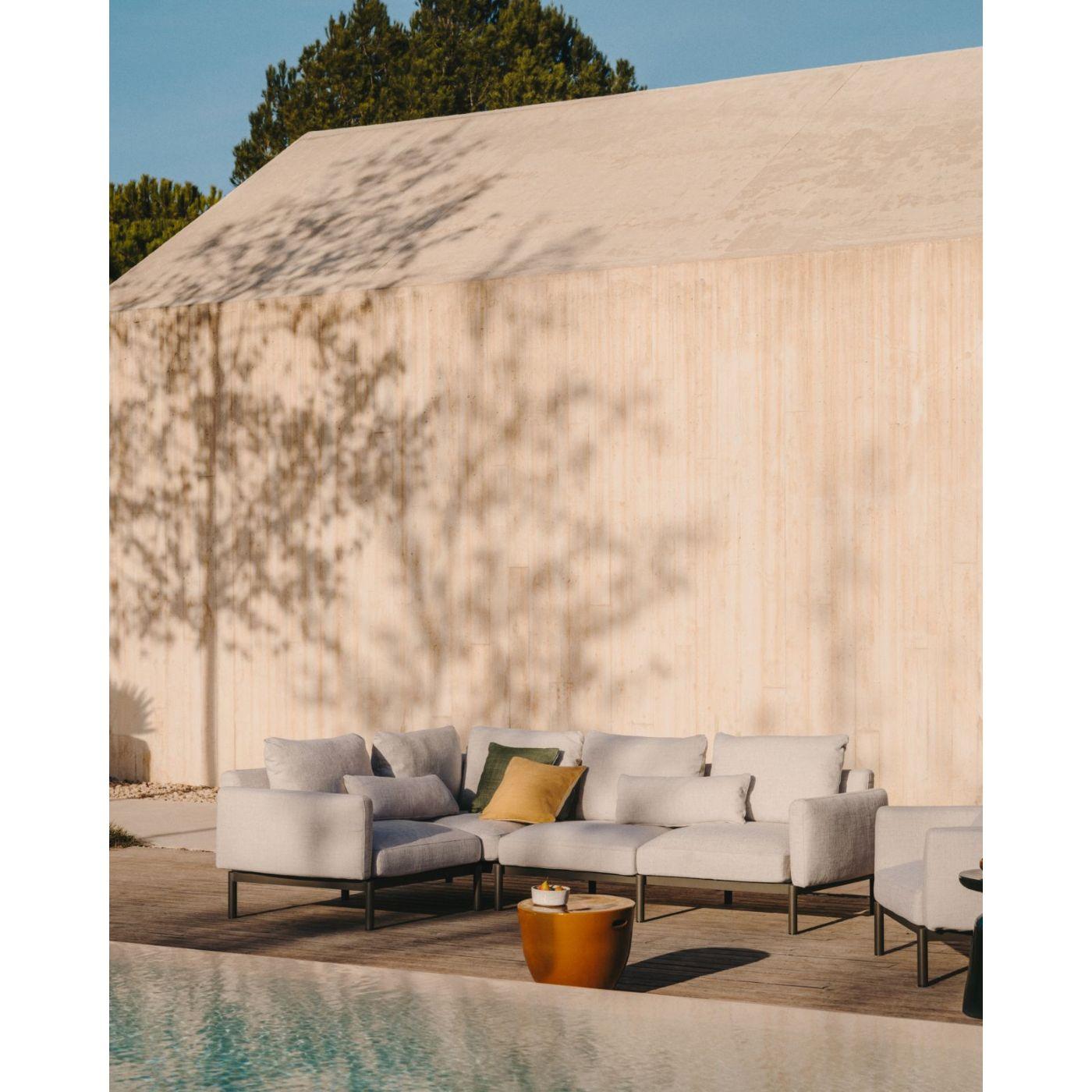 Gartenkissen Sorells beige 75 x 50 cm