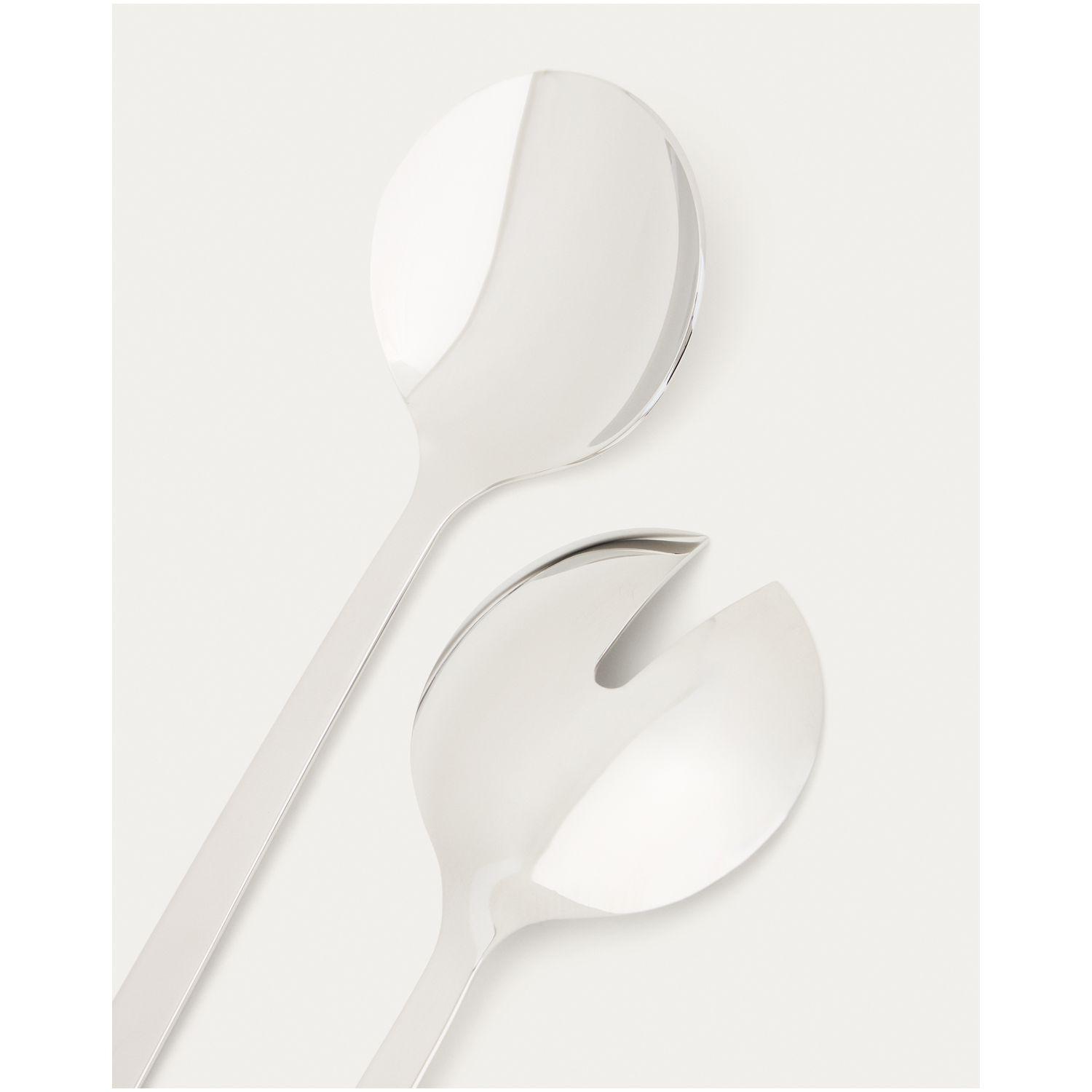 Set Nirela aus 2 Edelstahl-Küchenaccessoires