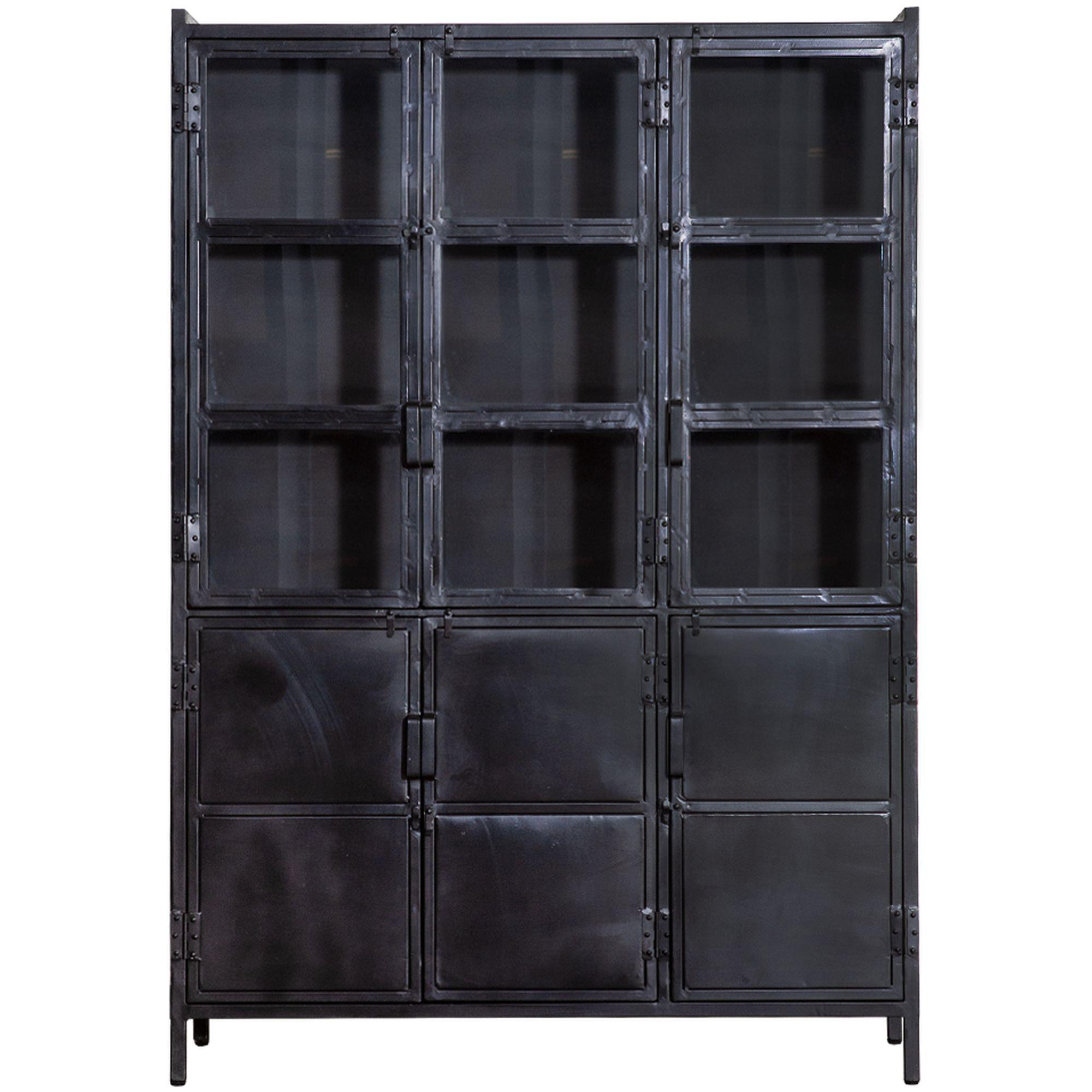 Vitrinenschrank Industrial 125x180
