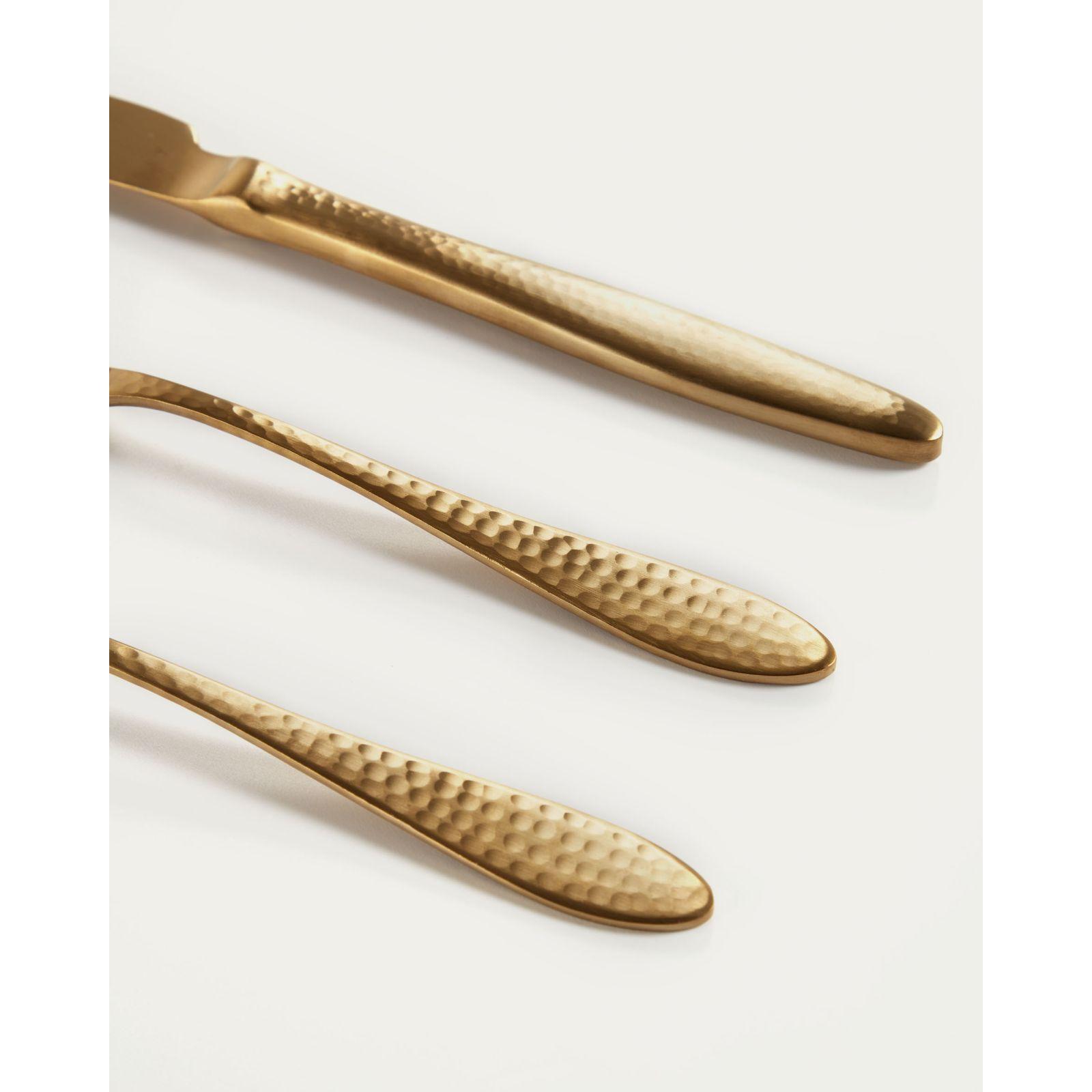 Besteckset Yarine gold (16-teilig)