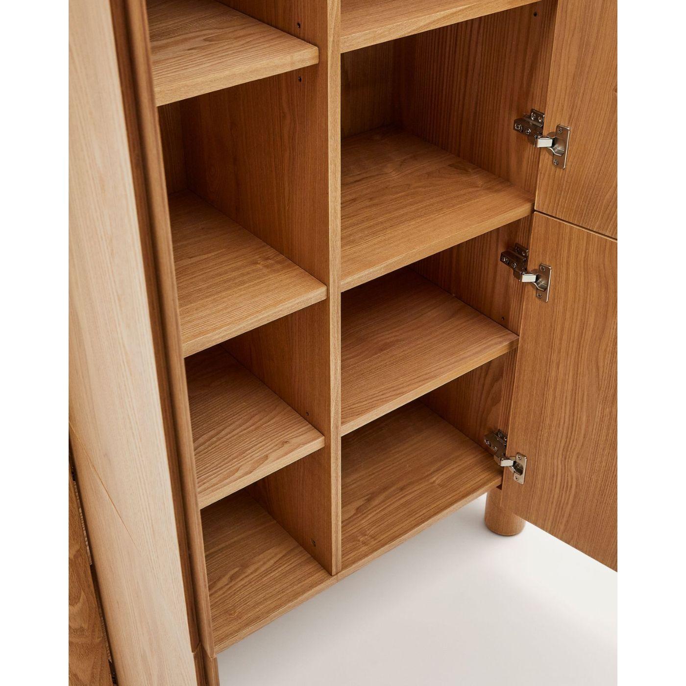 Highboard Schrank Salaya Eschenfurnierholz FSC Mix Credit 100x134