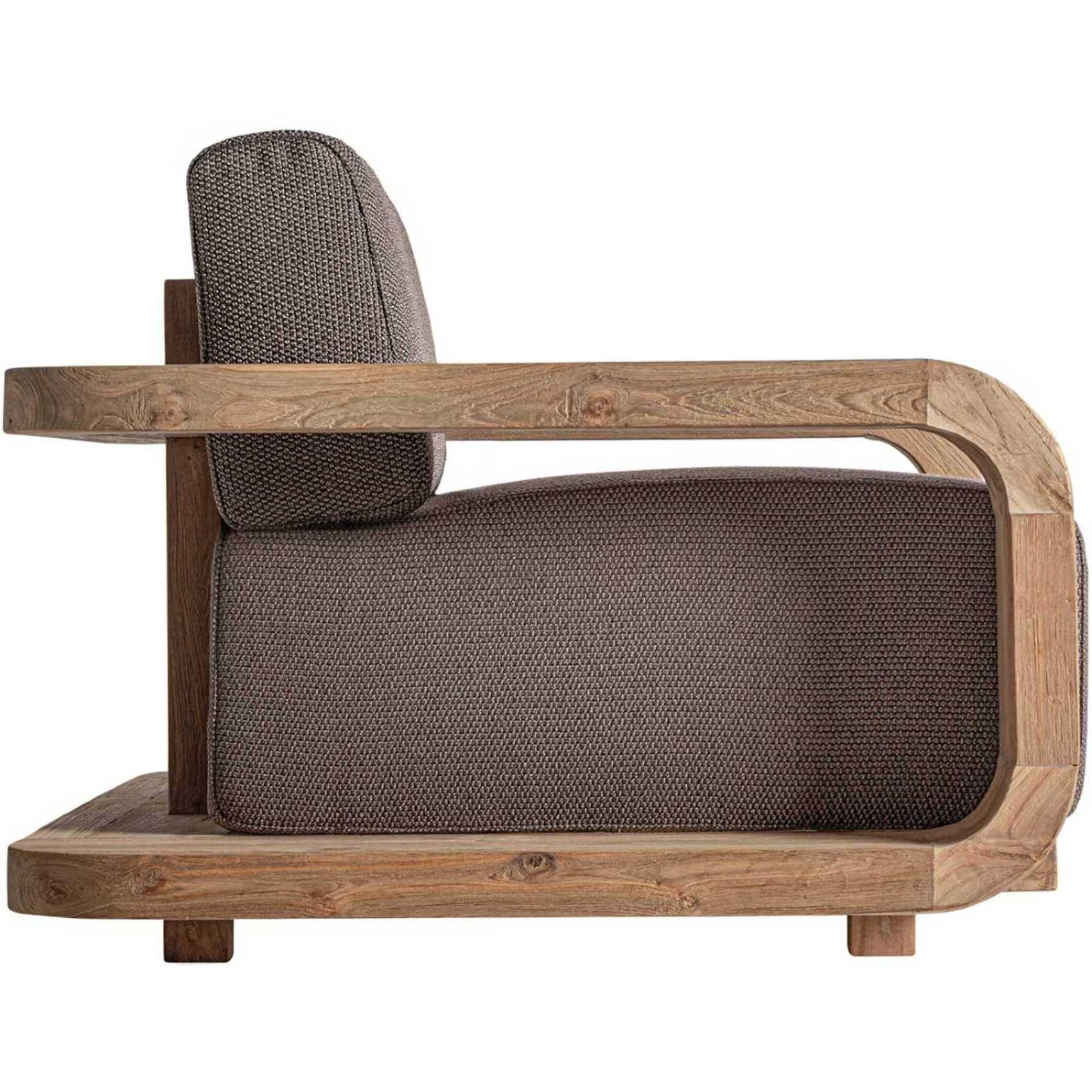 Gartensessel Corba recyceltes Teakholz