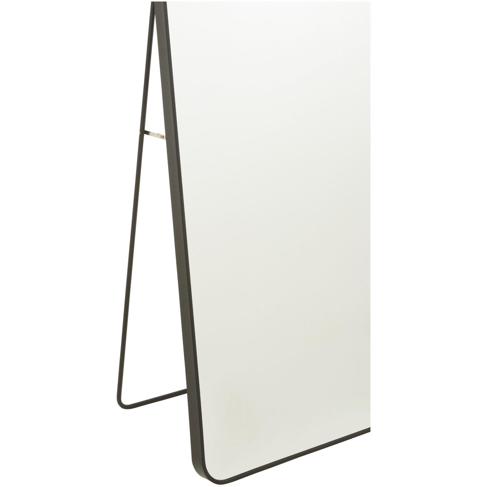 Standspiegel mit Ständer Ulia Metall schwarz 55x150